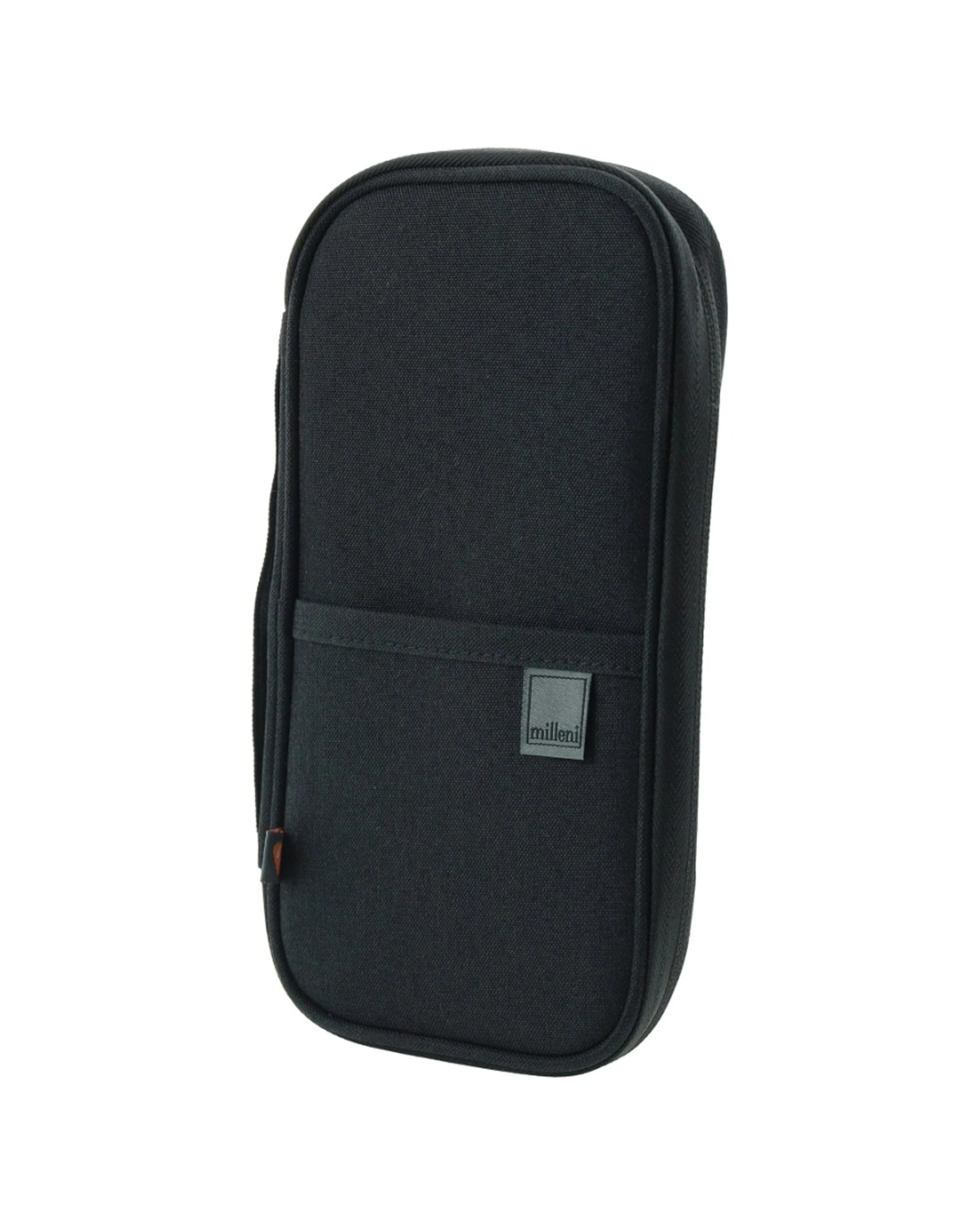 4 Milleni Travel RFID Blocking Passport Holder With Numerous Compartments - Black, 4 of 4