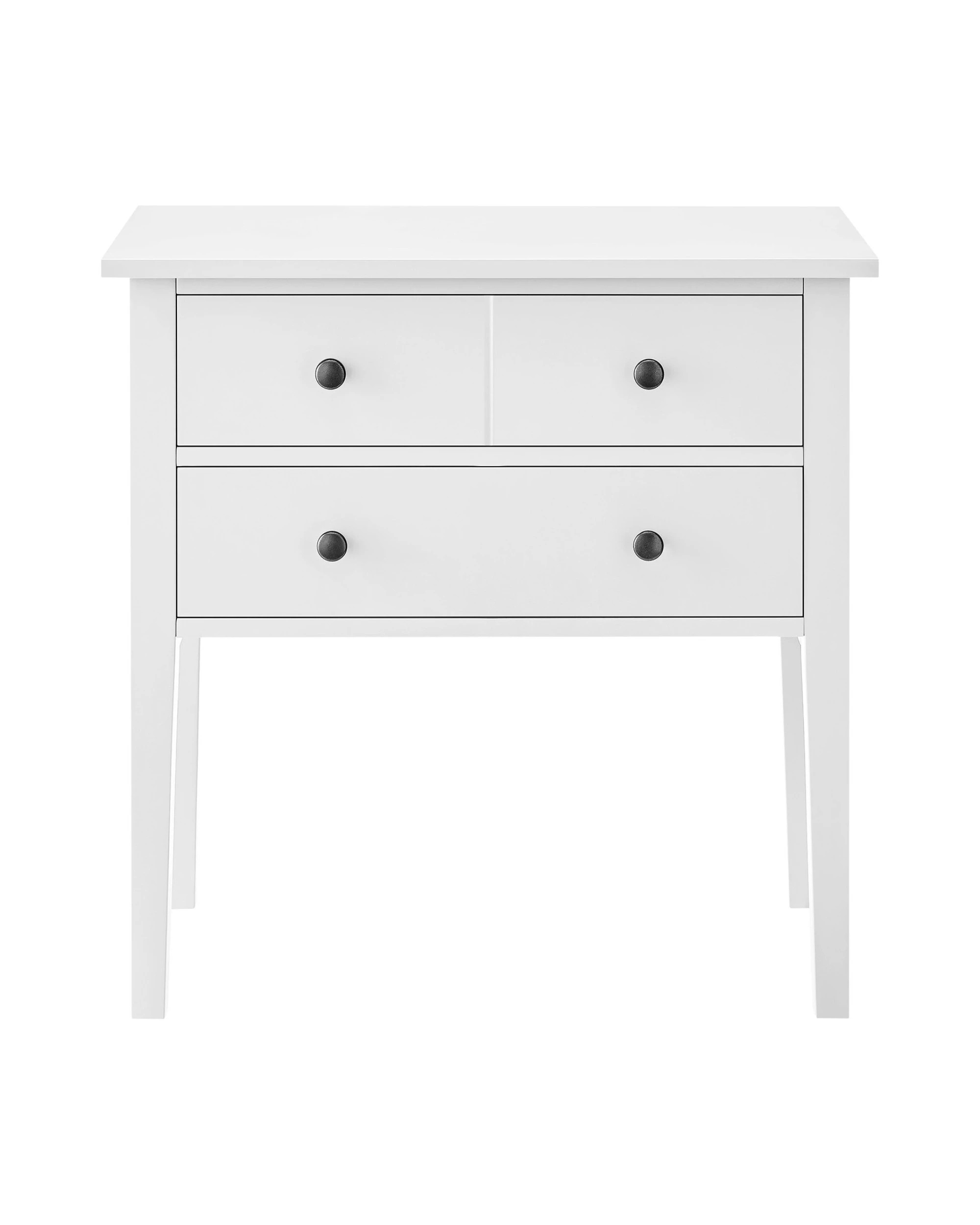 4 Sarantino Sven Bedside Table Night Stand - White, 4 of 9