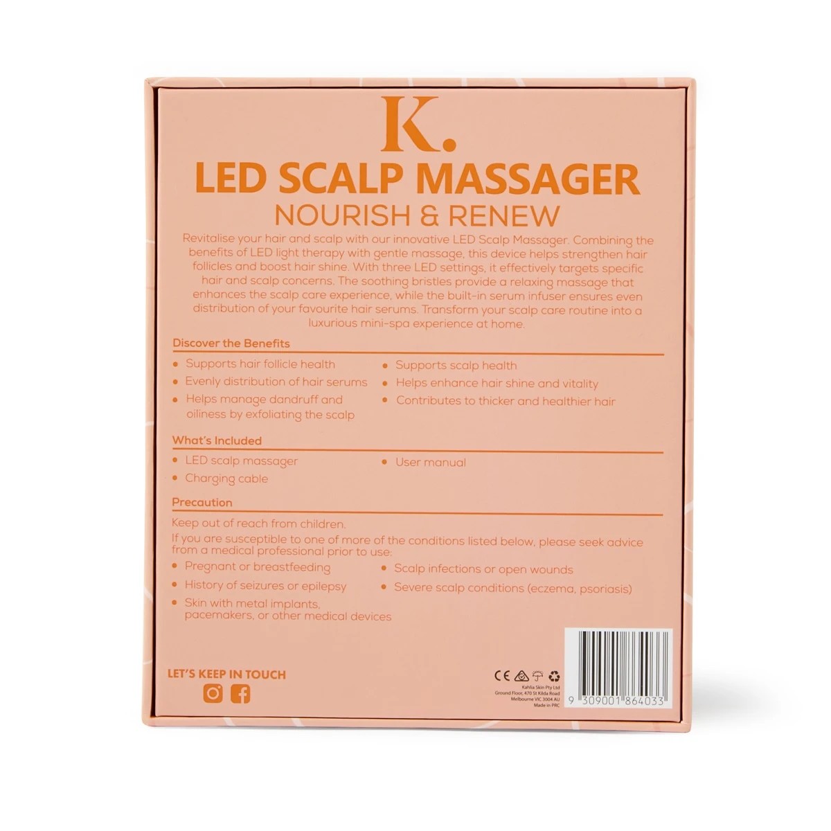3 Kahlia Skin LED Scalp Massager, 3 of 6
