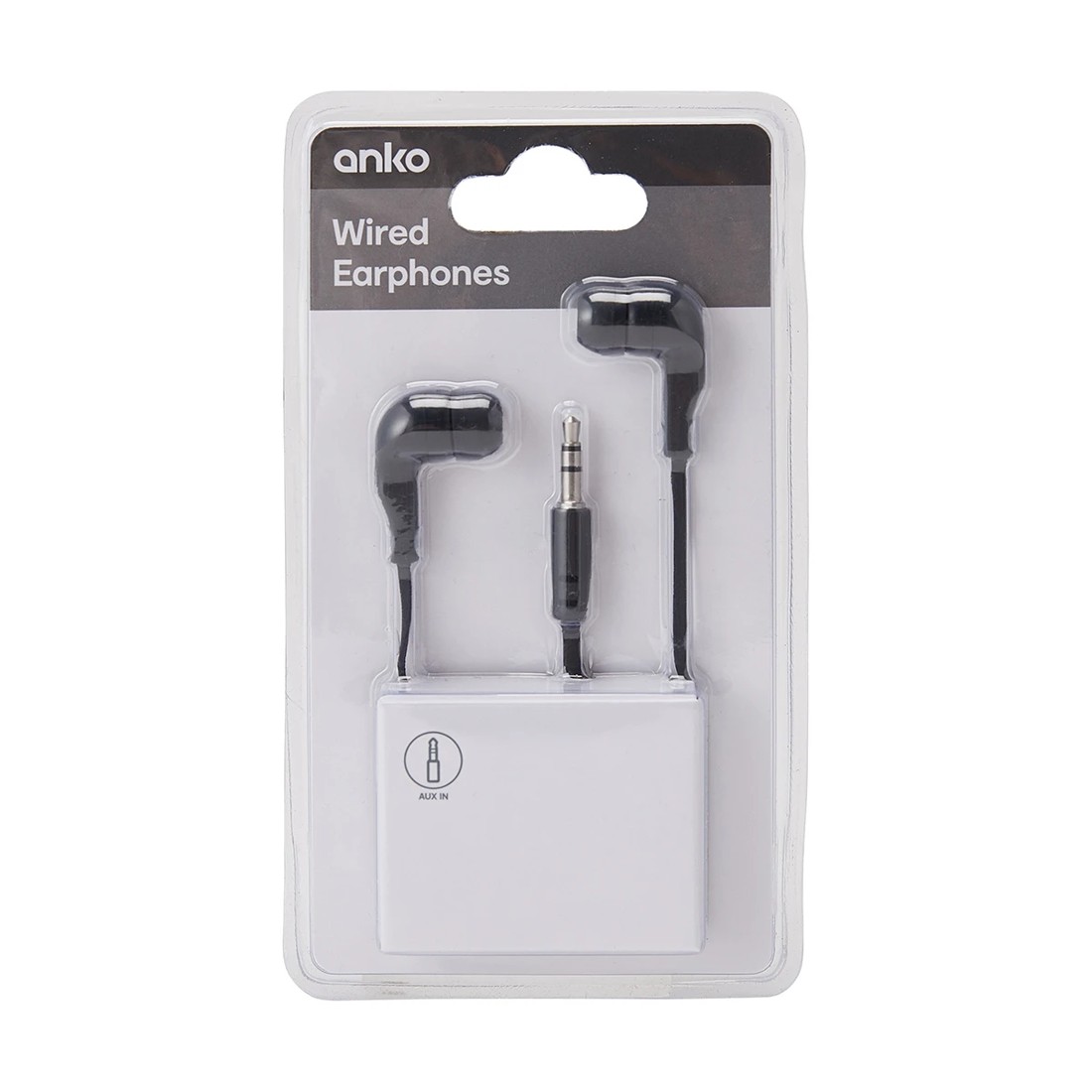4 Wired Earphones - Black, 4 of 4