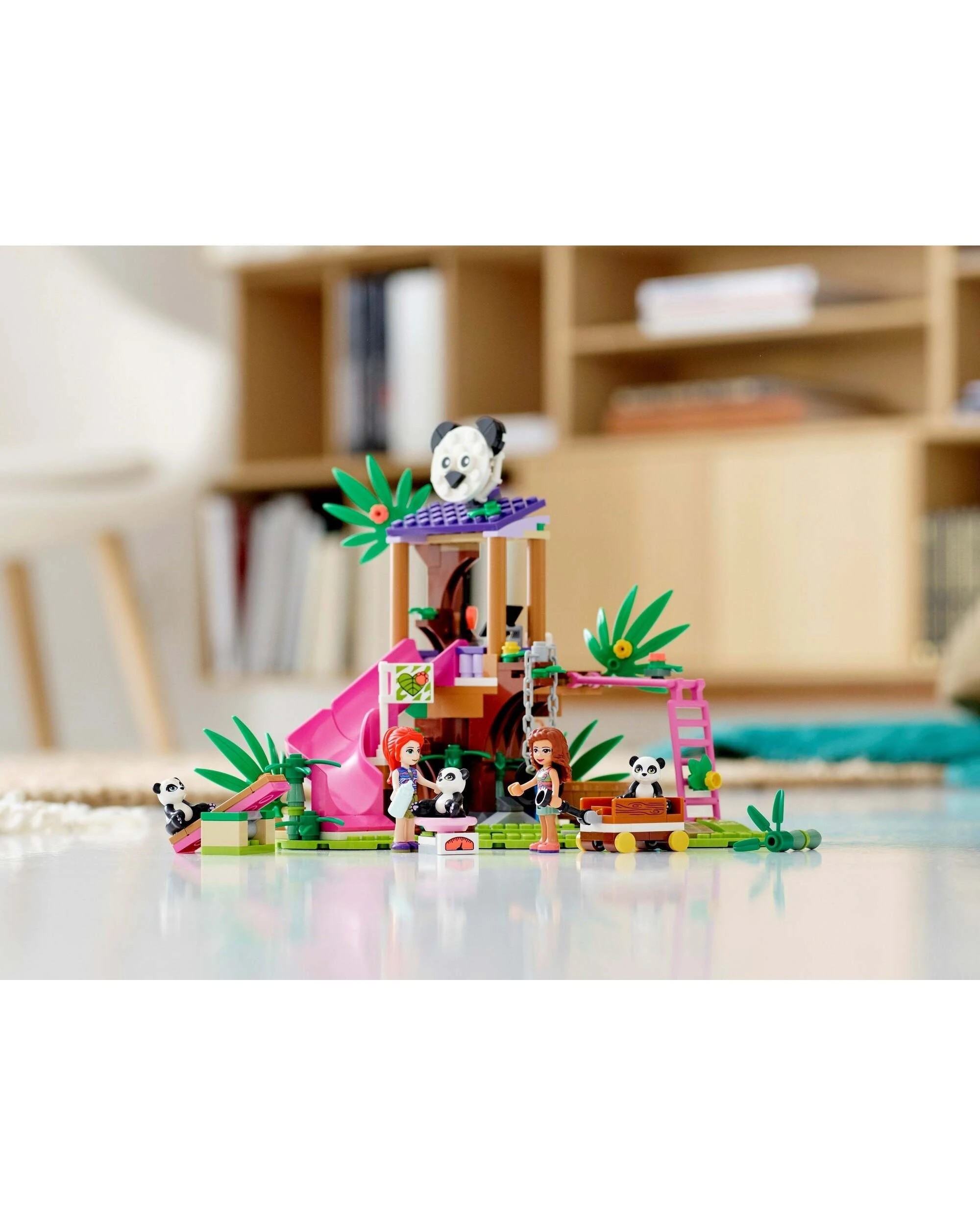 2 LEGO 41422 Panda Jungle Tree House Rescue Playset, 2 of 5