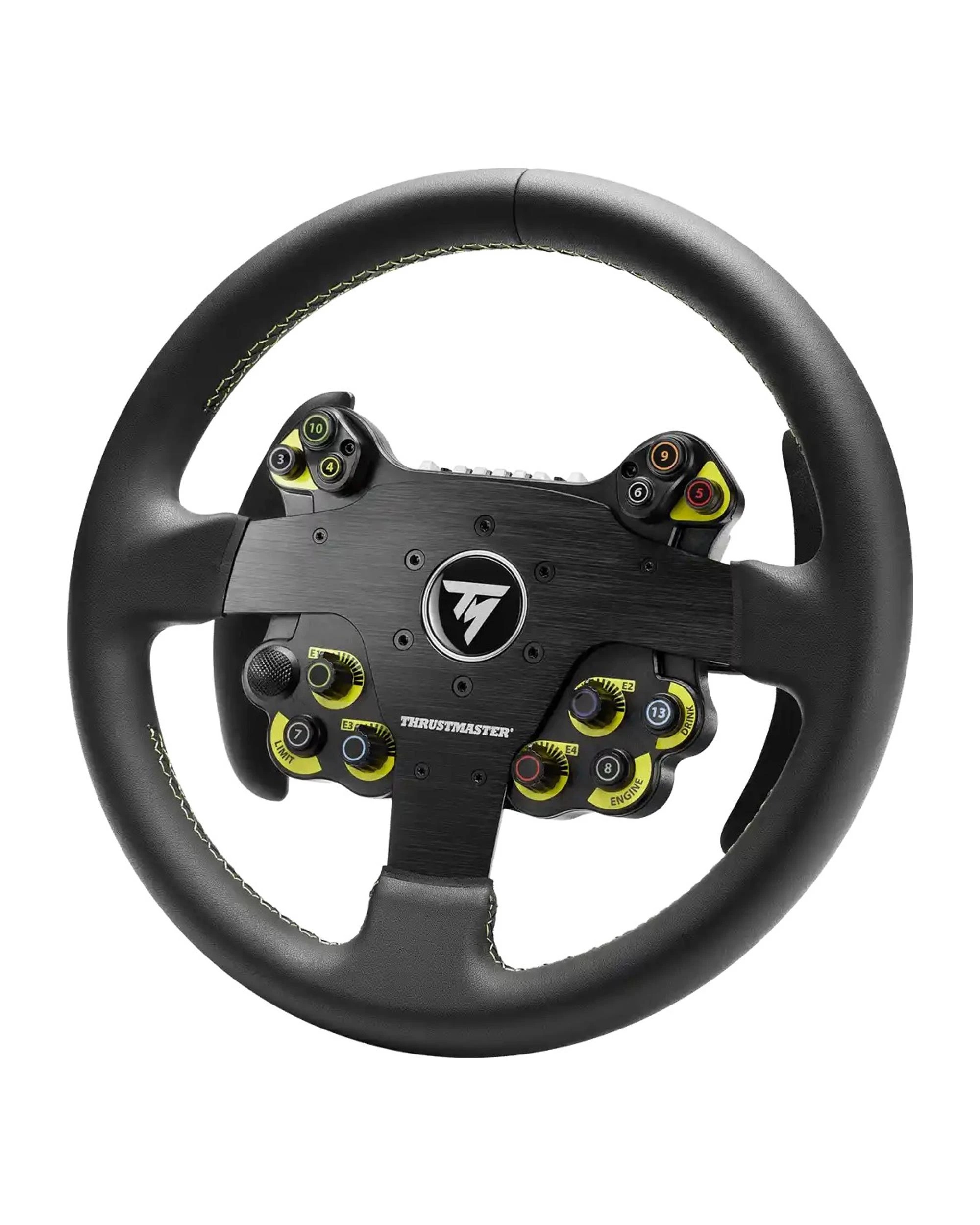 1 THRUSTMASTER EVO Racing 32R Leather Wheel Add-On - Black, 1 of 3