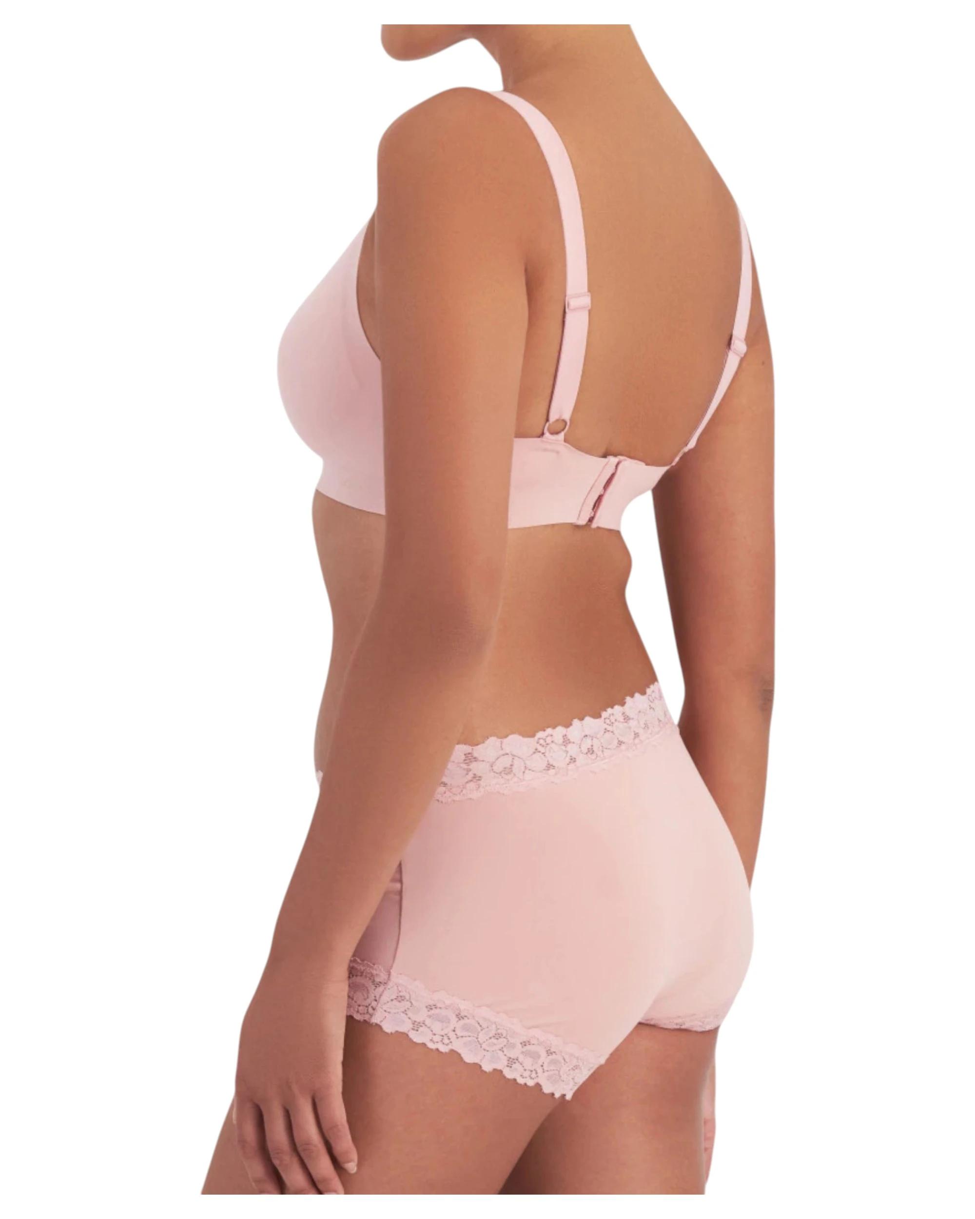 4 Jockey Womens Parisienne Classic Full Brief Underwear Undies Briefs PINK, 4 of 4