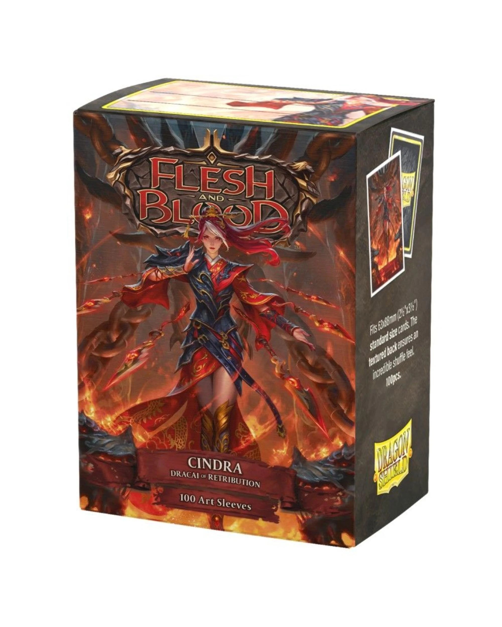 Dragon Shield Matte Art Flesh And Blood Cindra Dracai Of