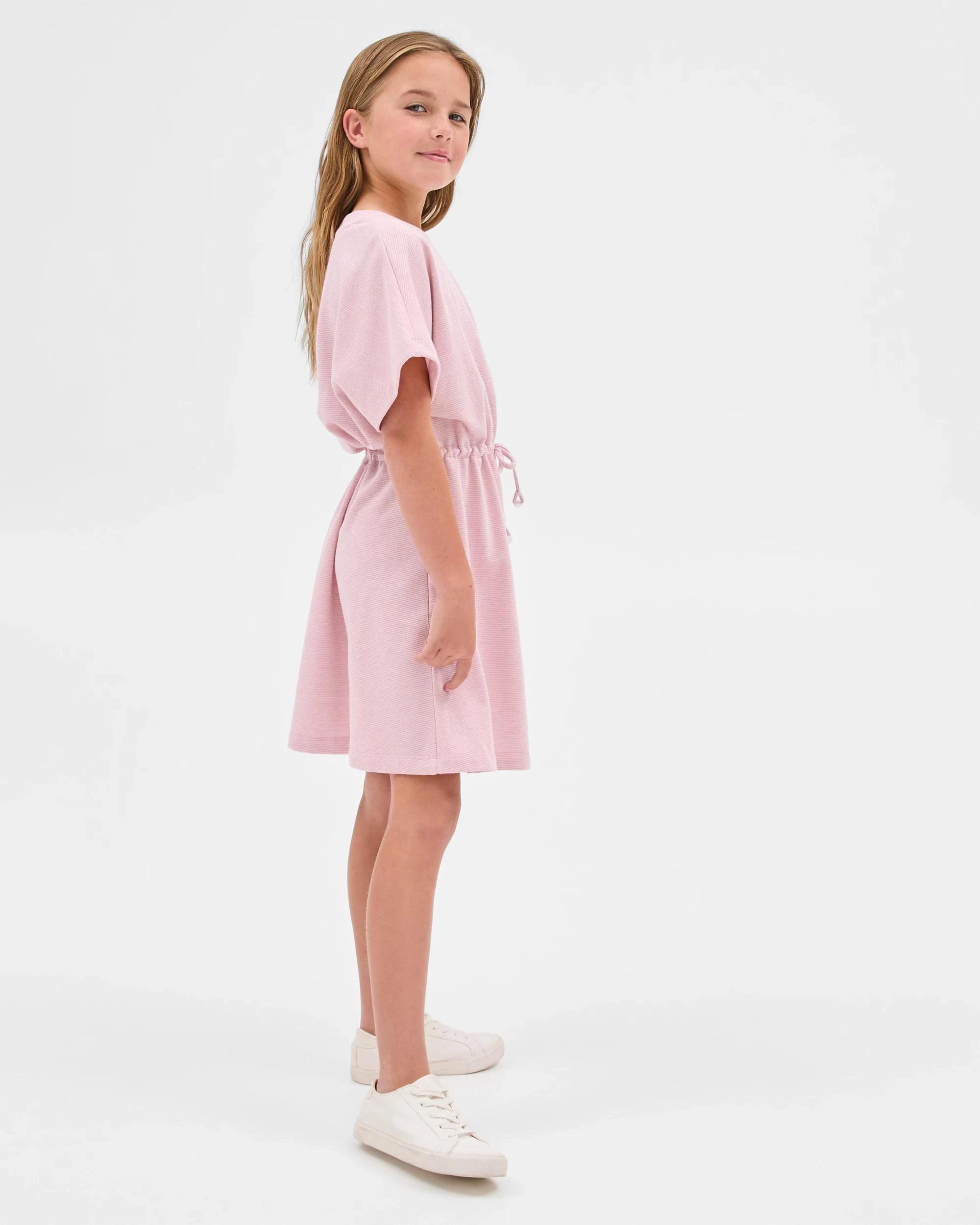 4 Target Kids Australian Cotton Blend Fleece Dress PINK, 4 of 6