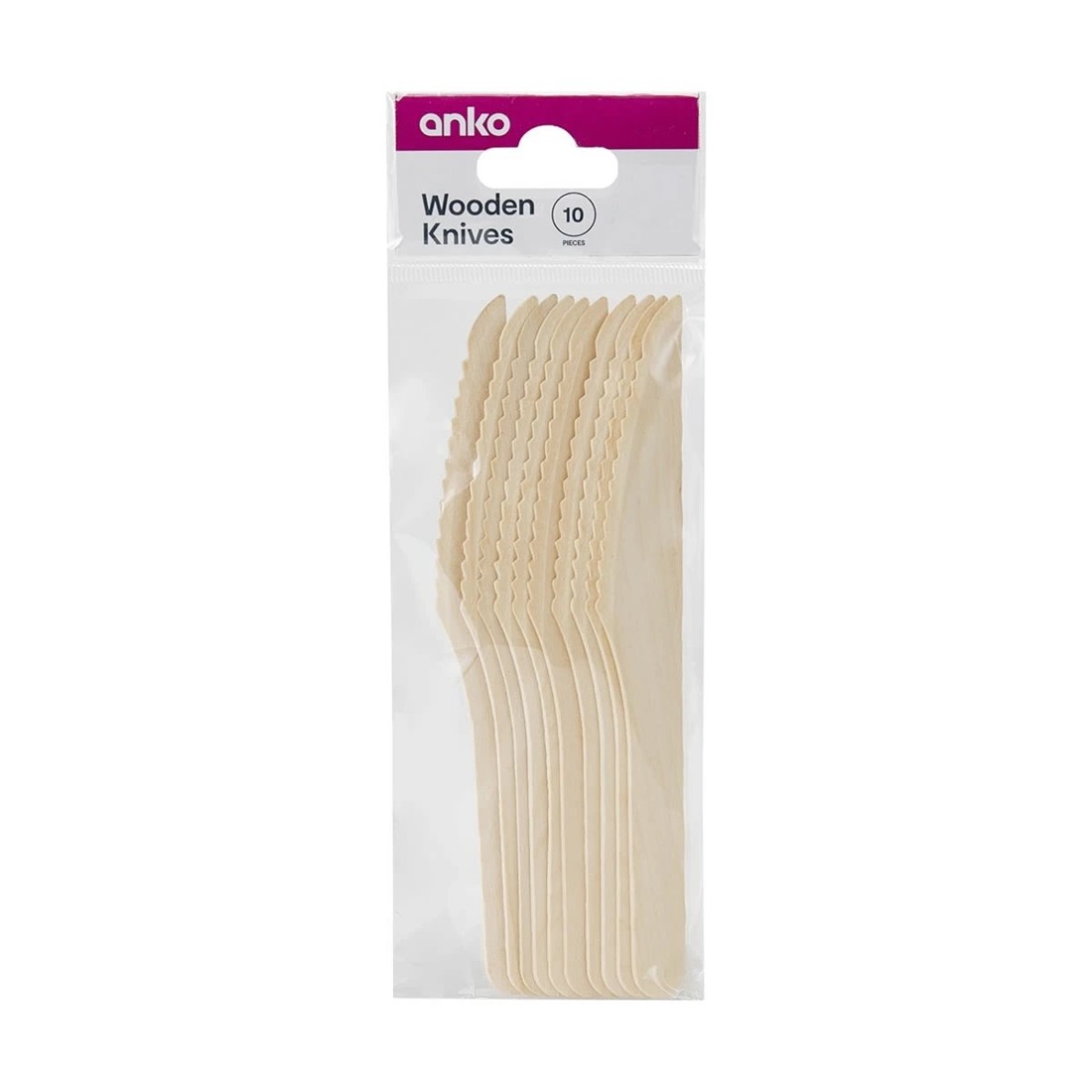 5 10 Piece Wooden Knives, 5 of 5