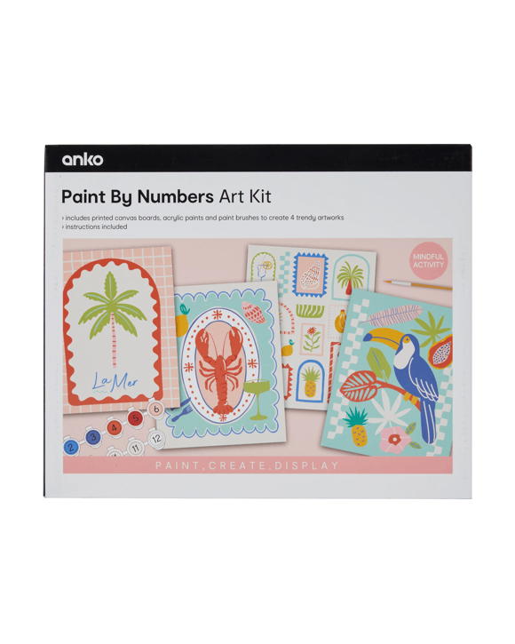 Paint by Numbers Art Kit