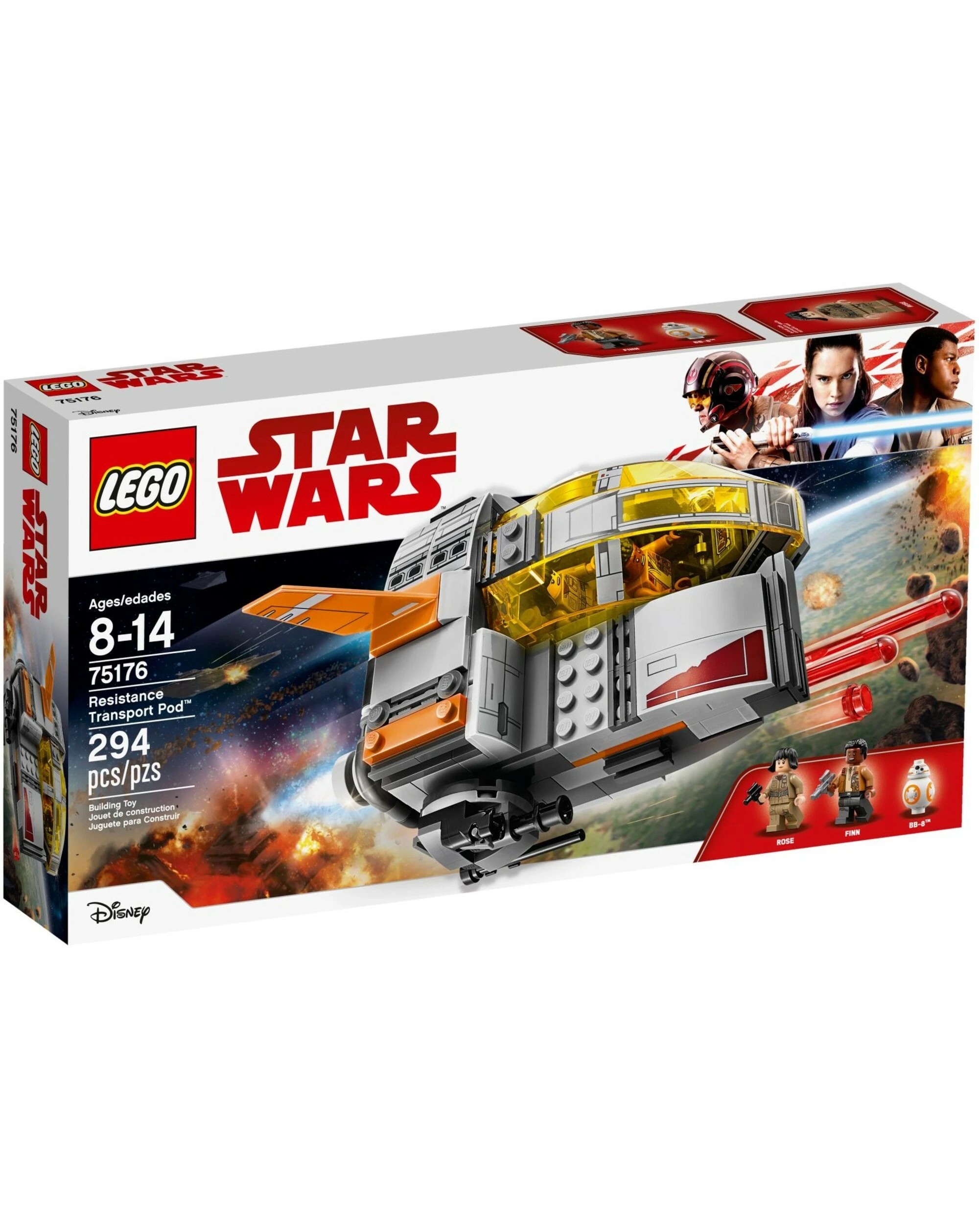 1 LEGO 75176 Resistance Transport Pod - Finn & Rose Escape Pod, 1 of 5