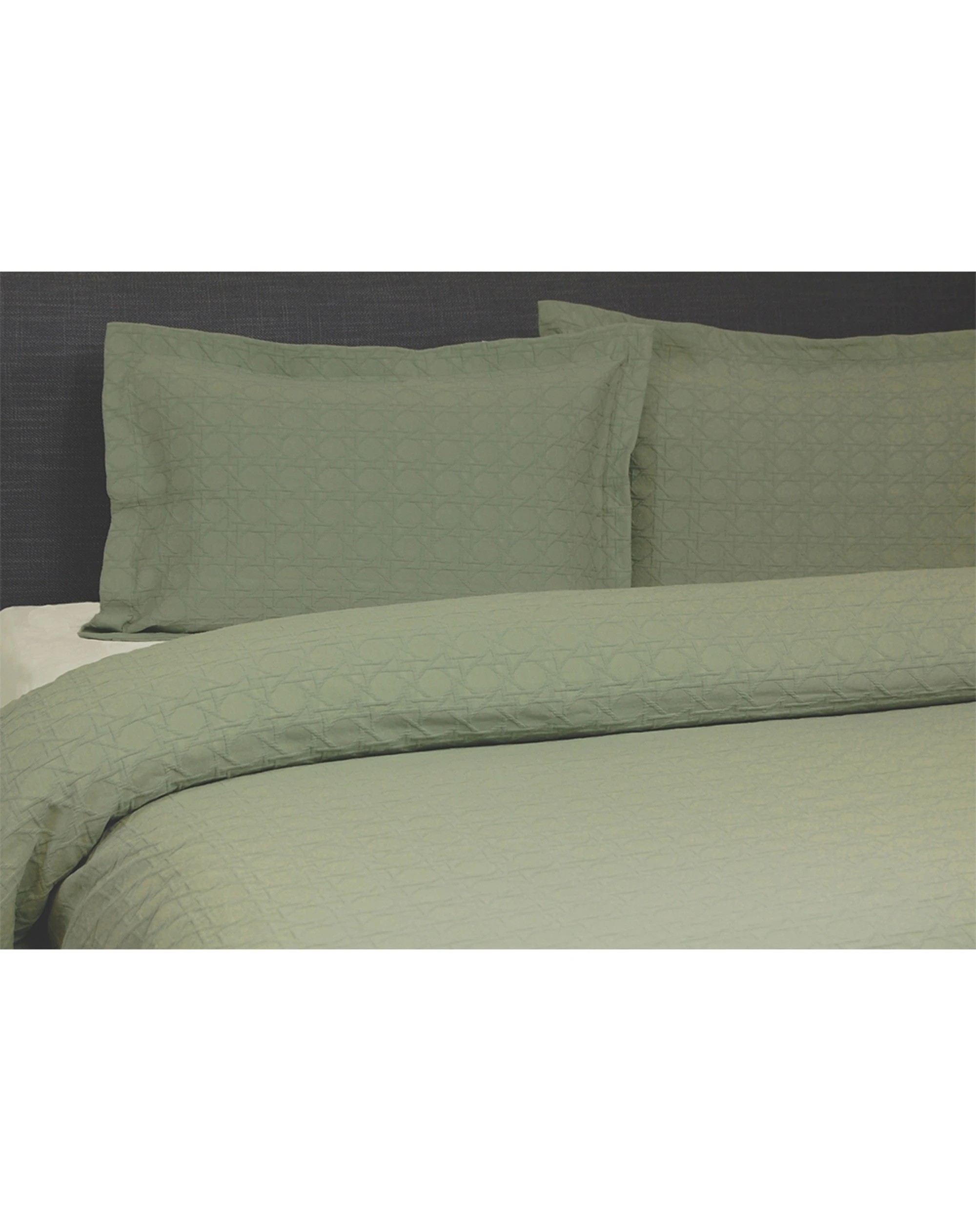 1 Jason Commercial Villa Matelasse Coverlet Sage 250x240cm - Queen/King - Multi, 1 of 1