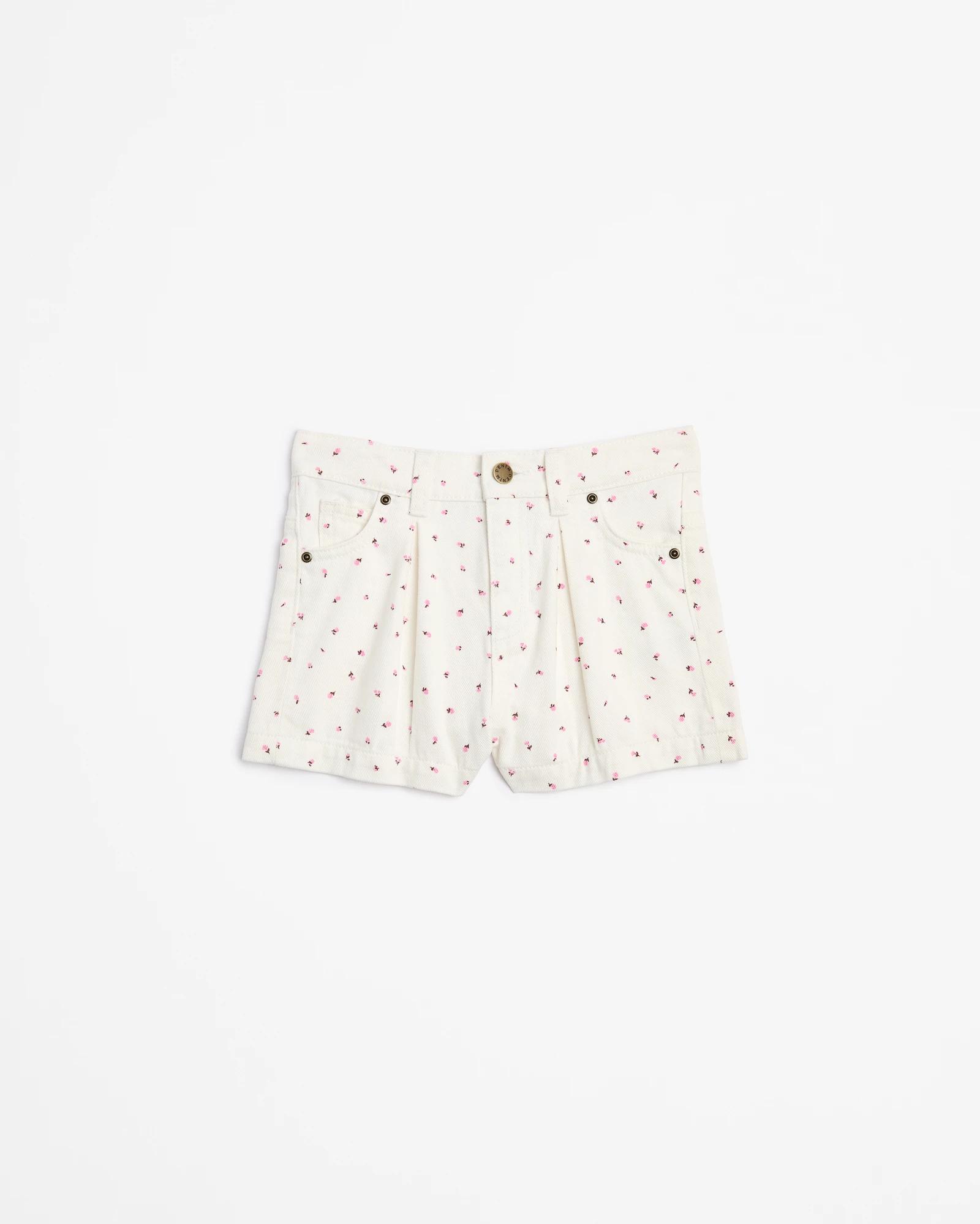 4 Target Denim Short CREAM FLORAL, 4 of 5