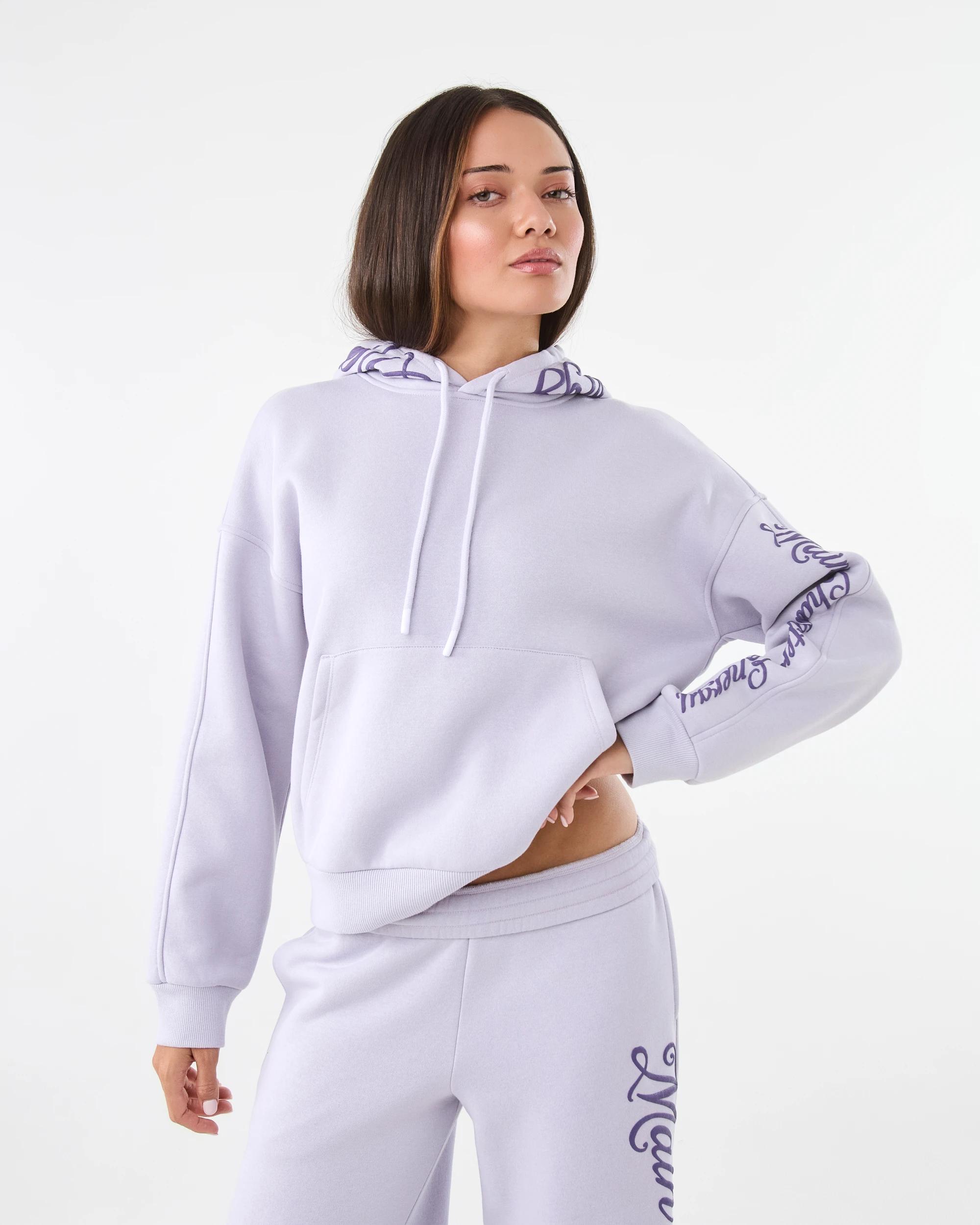 1 Print Hoodie Purpl Haze, 1 of 10