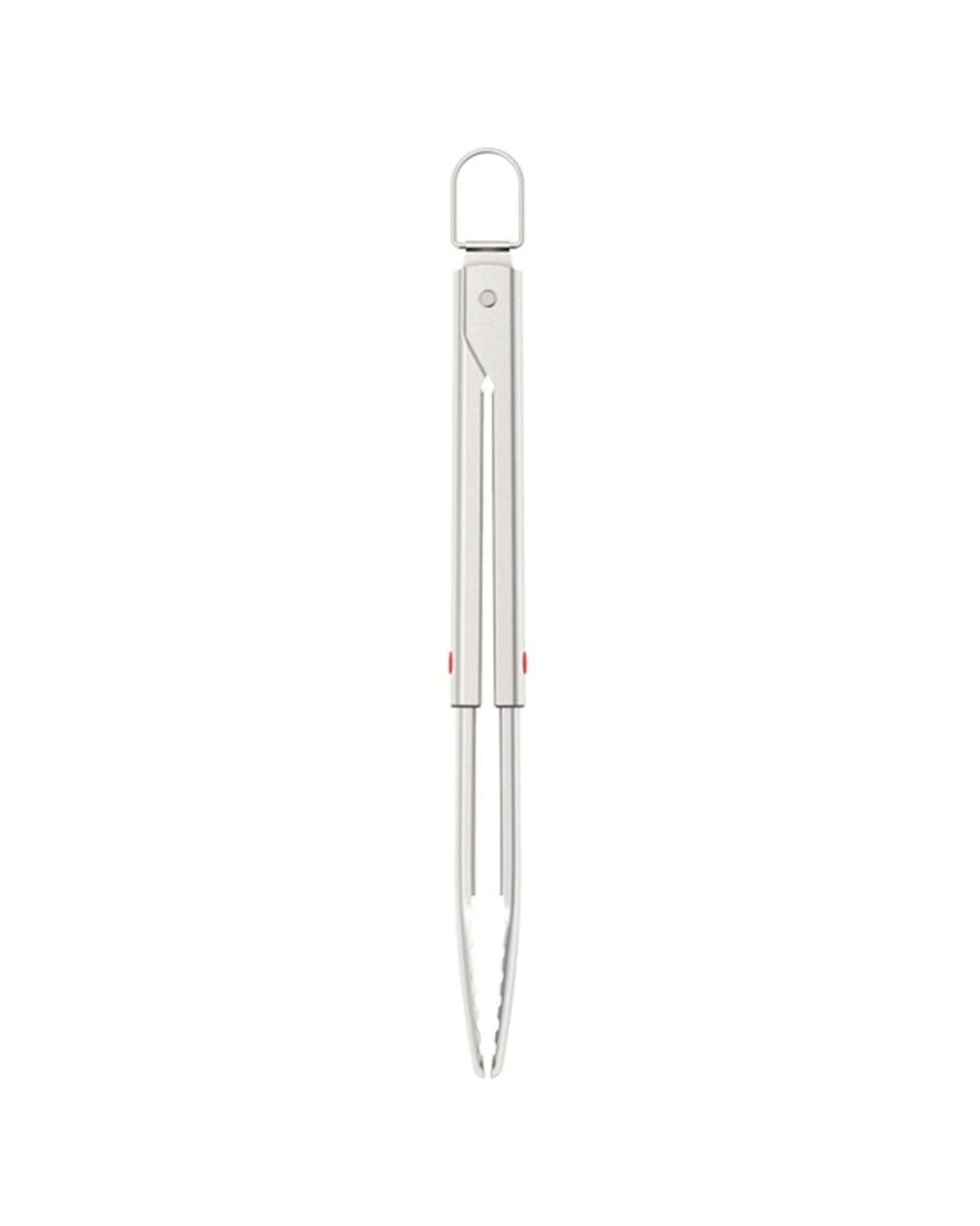 2 Joseph Joseph GrillOut BBQ Tongs Retractable Arms Stainless Steel - Silver, 2 of 7