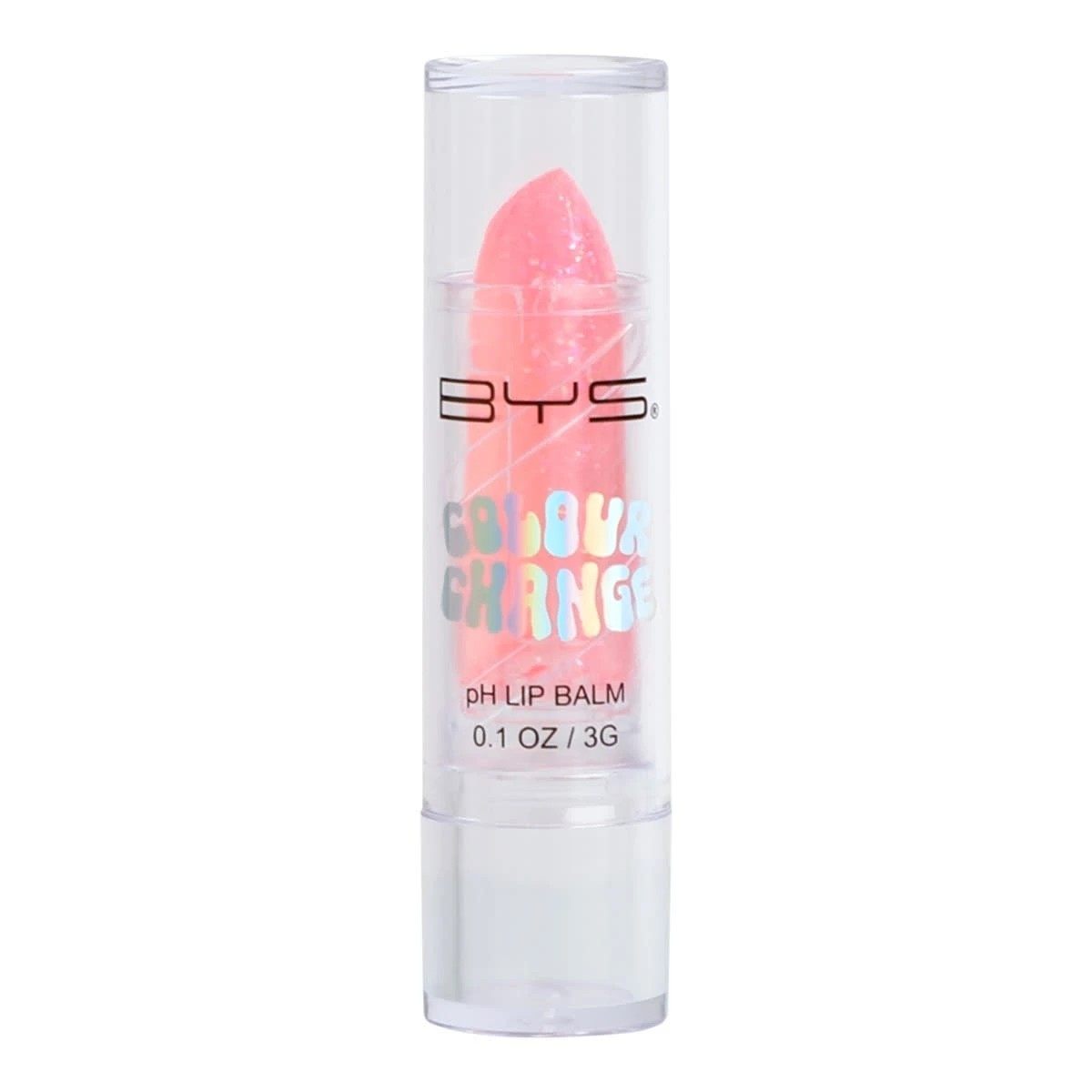 2 BYS Colour Change pH Lip Balm - Pink Glitter, 2 of 3