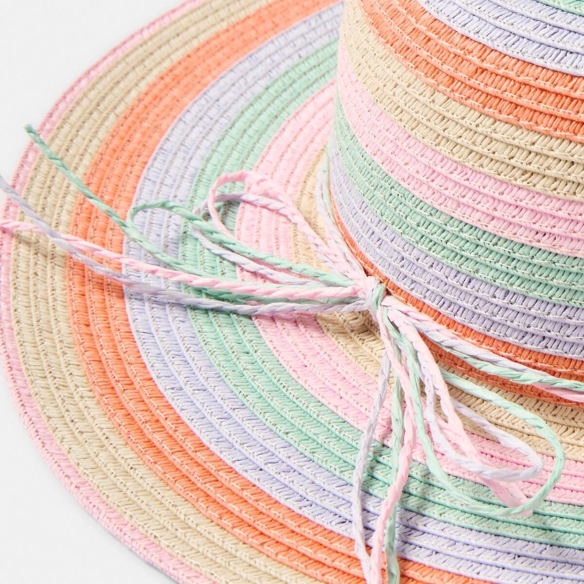 2 Paper Straw Hat Rainbow, 2 of 2