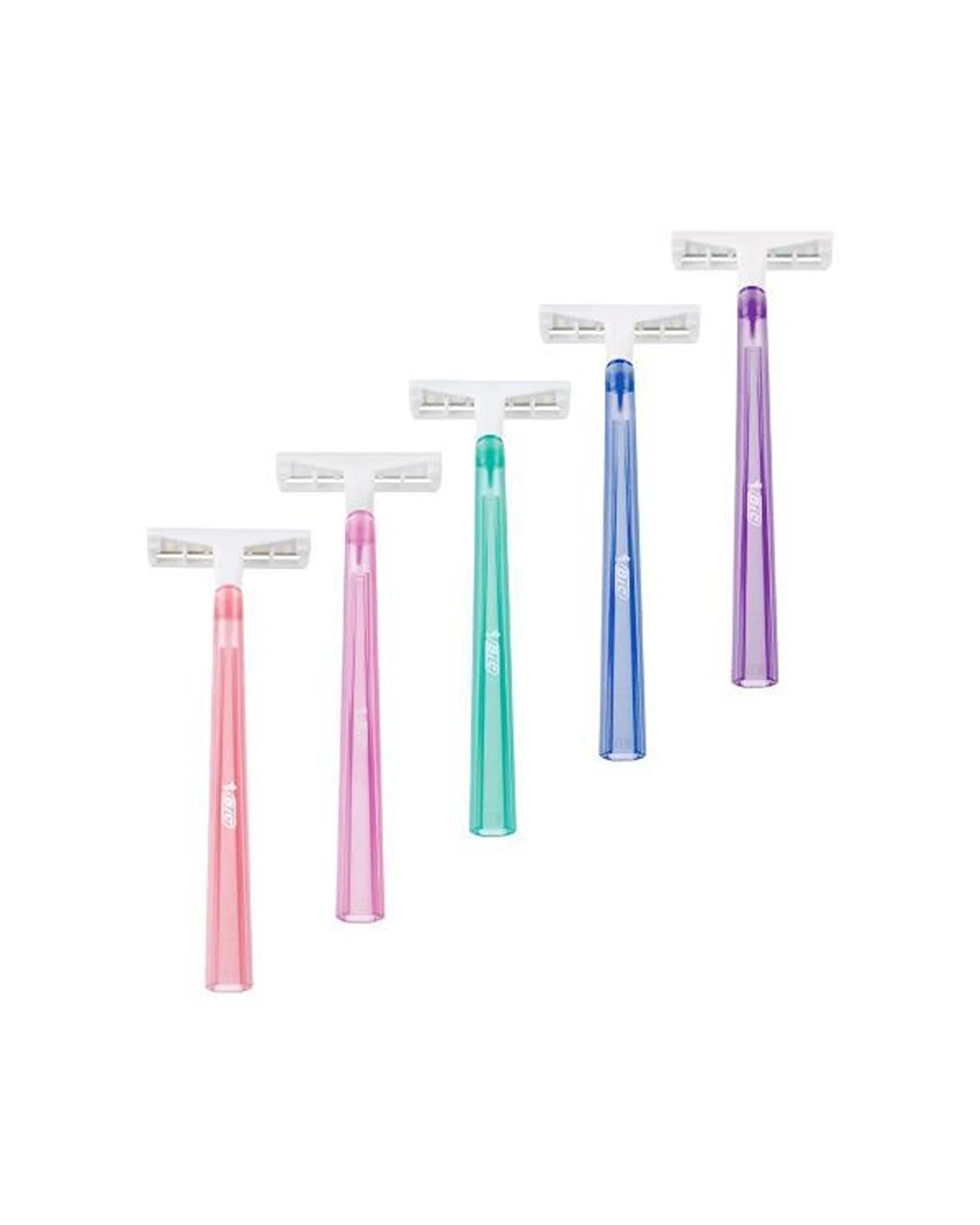 3 Bic 10x 5pc Twin Blade Lady Sensitive Razors Reusable For Sensitive Skin - Multi, 3 of 3