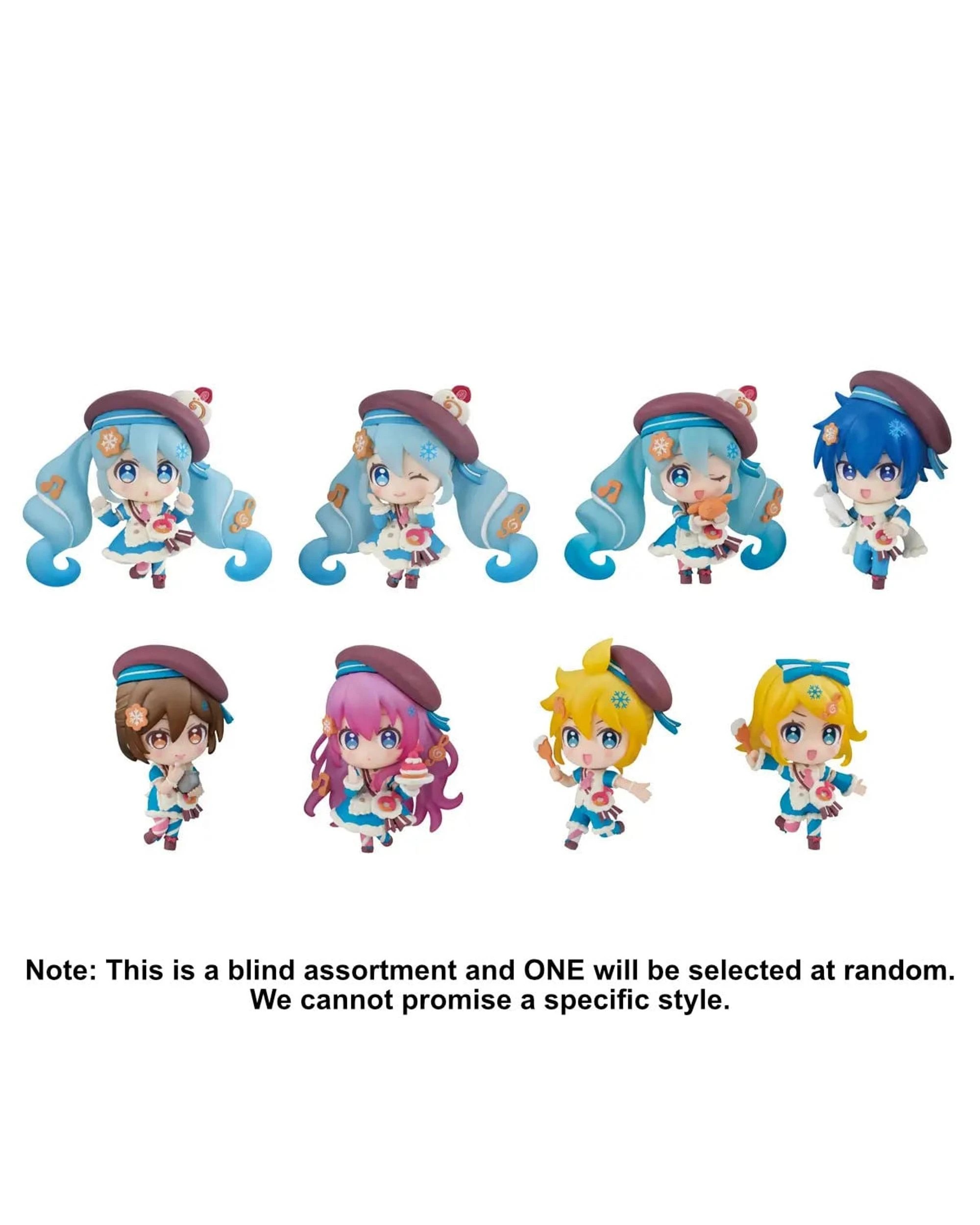 2 Bandai Shokugan Hatsune Miku Snow Miku 2026 Collection Figure Blind Box, 2 of 10