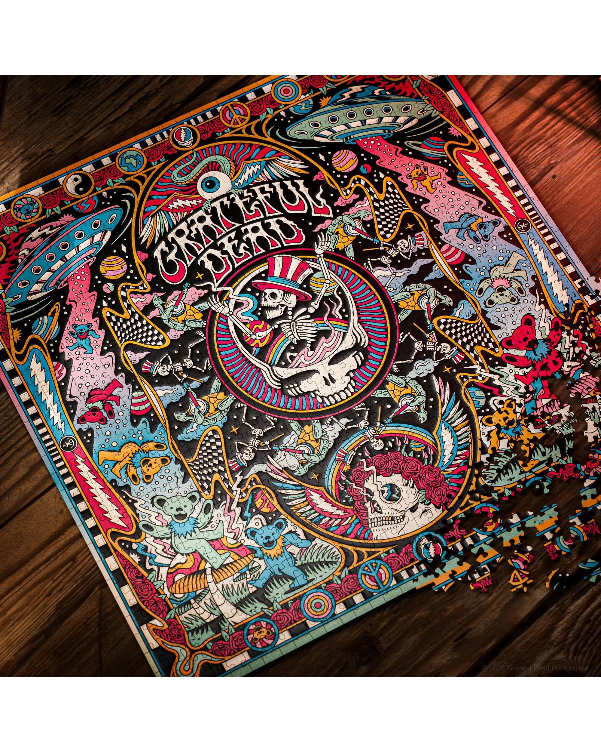 4 theory11 Grateful Dead 1000 Piece Jigsaw Puzzle, 4 of 4