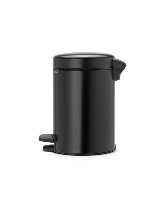 Brabantia New ICON 3 Litre Pedal Bin - Black
