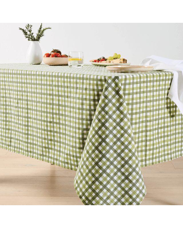Green Check Tablec