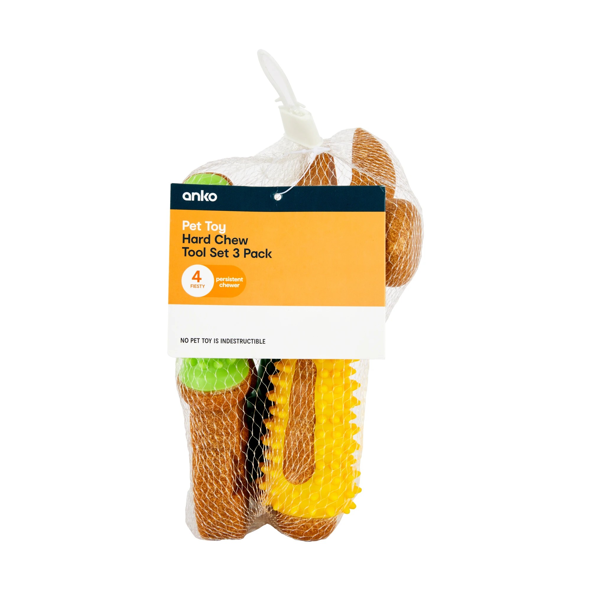 6 3 Pack Pet Toy Hard Chew Tool Set, 6 of 6
