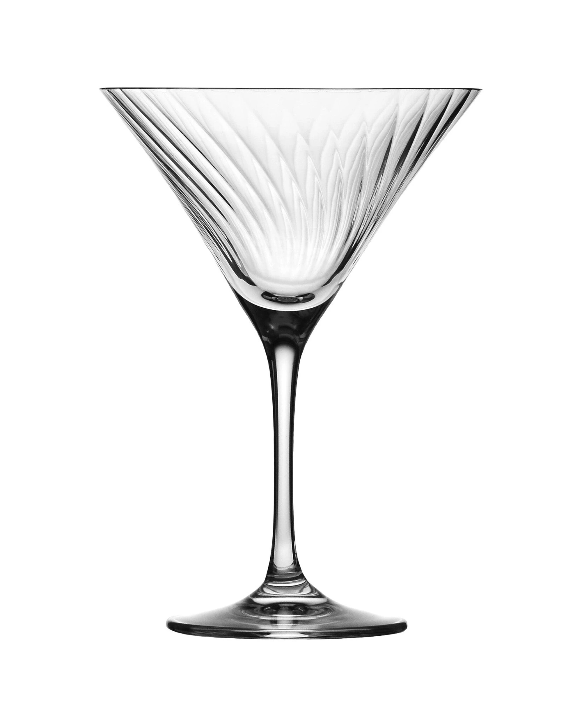 4 Krosno 6pc Avant-Garde Lumi Martini Glasses Made In Poland Serveware Set 240ml - White, 4 of 4