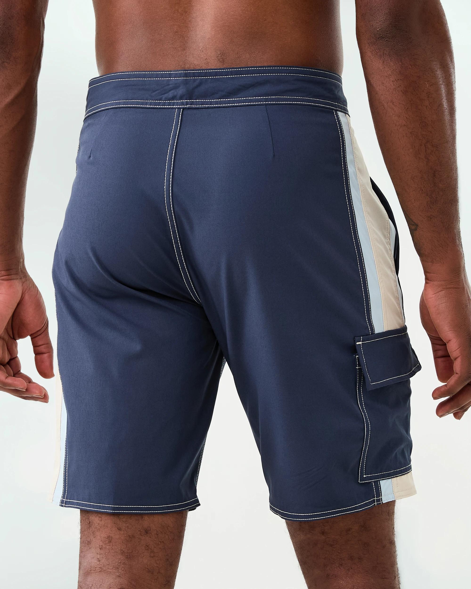3 4 Way Stretch Boardshorts Navy, 3 of 7