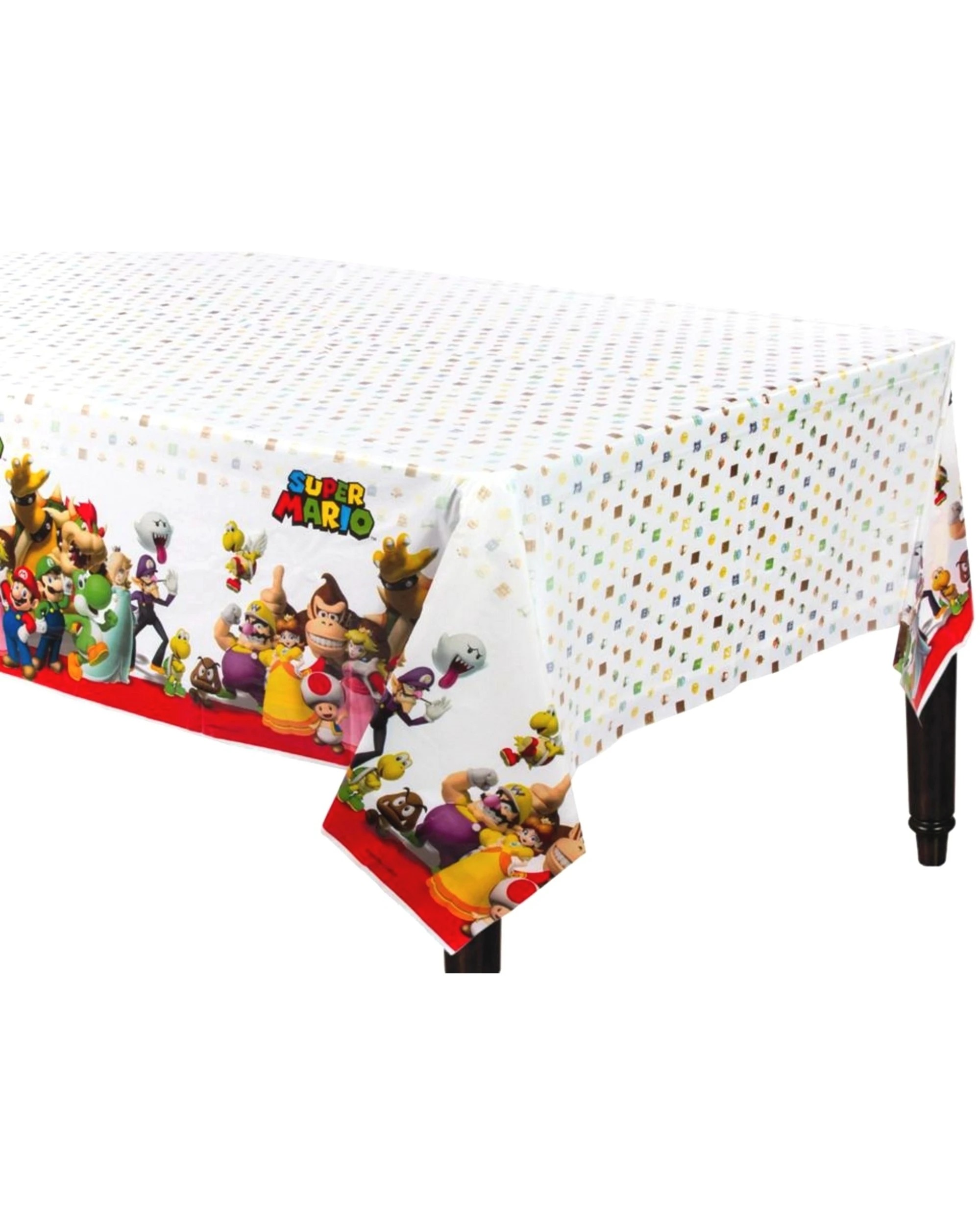 1 Super Mario Bros. Super Mario Bros. Plastic Tablecloth, 1 of 1