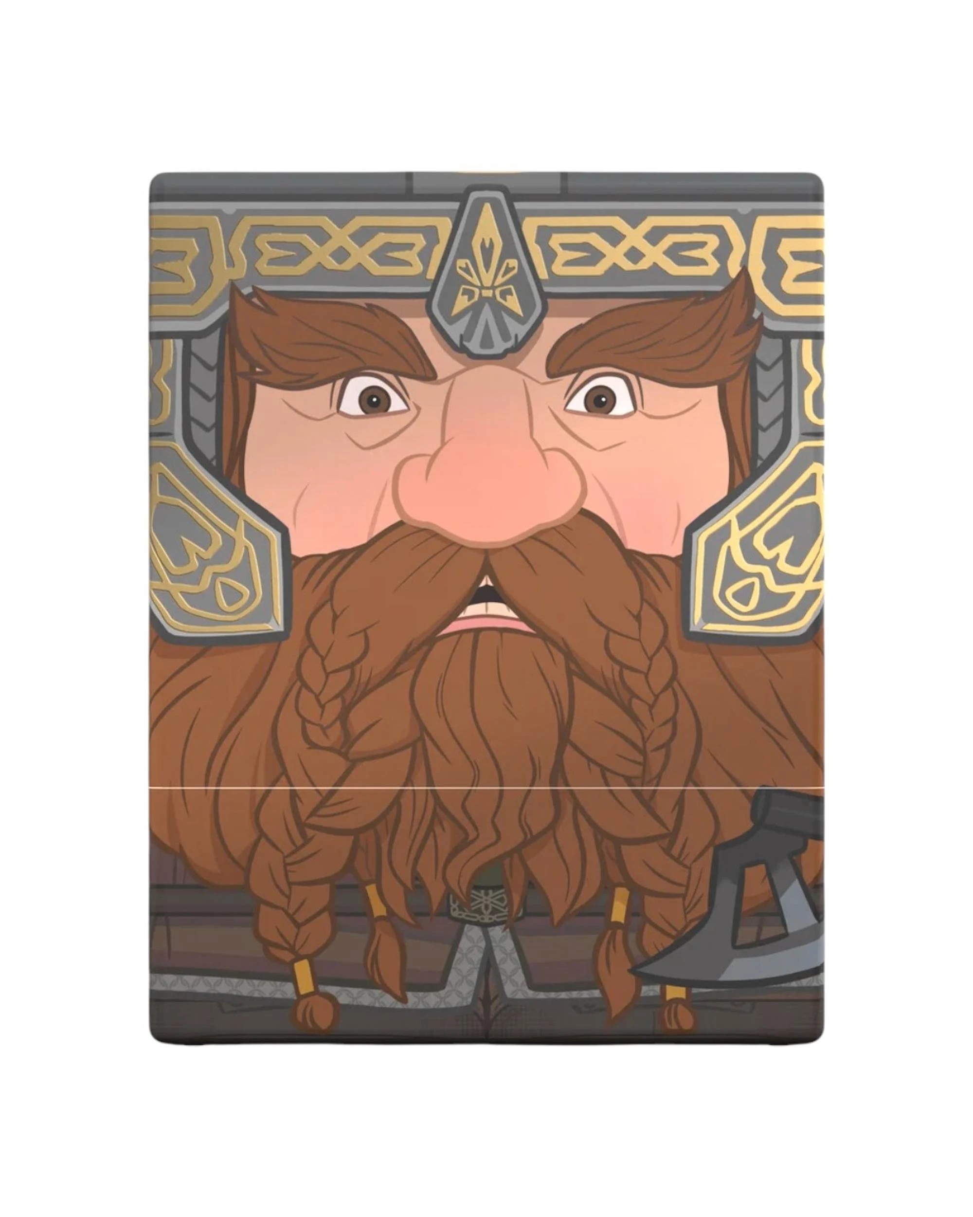3 Ultimate Guard Squaroes Lord of the Rings Gimli Squaroe Deck Box, 3 of 7