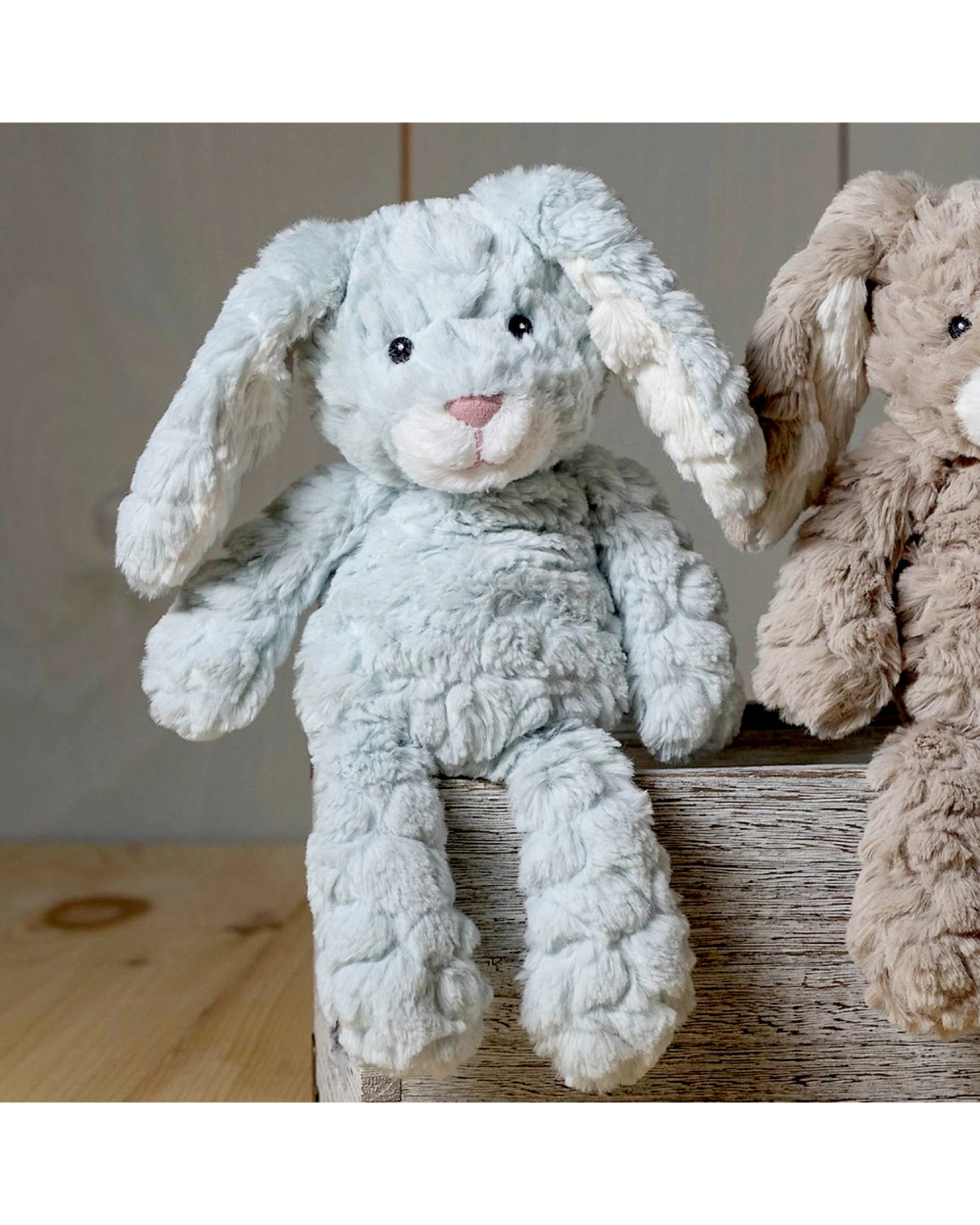 4 Mary Meyer Nursery Bunny Soft Plush Kids Toy 28cm Seaform - Blue, 4 of 4