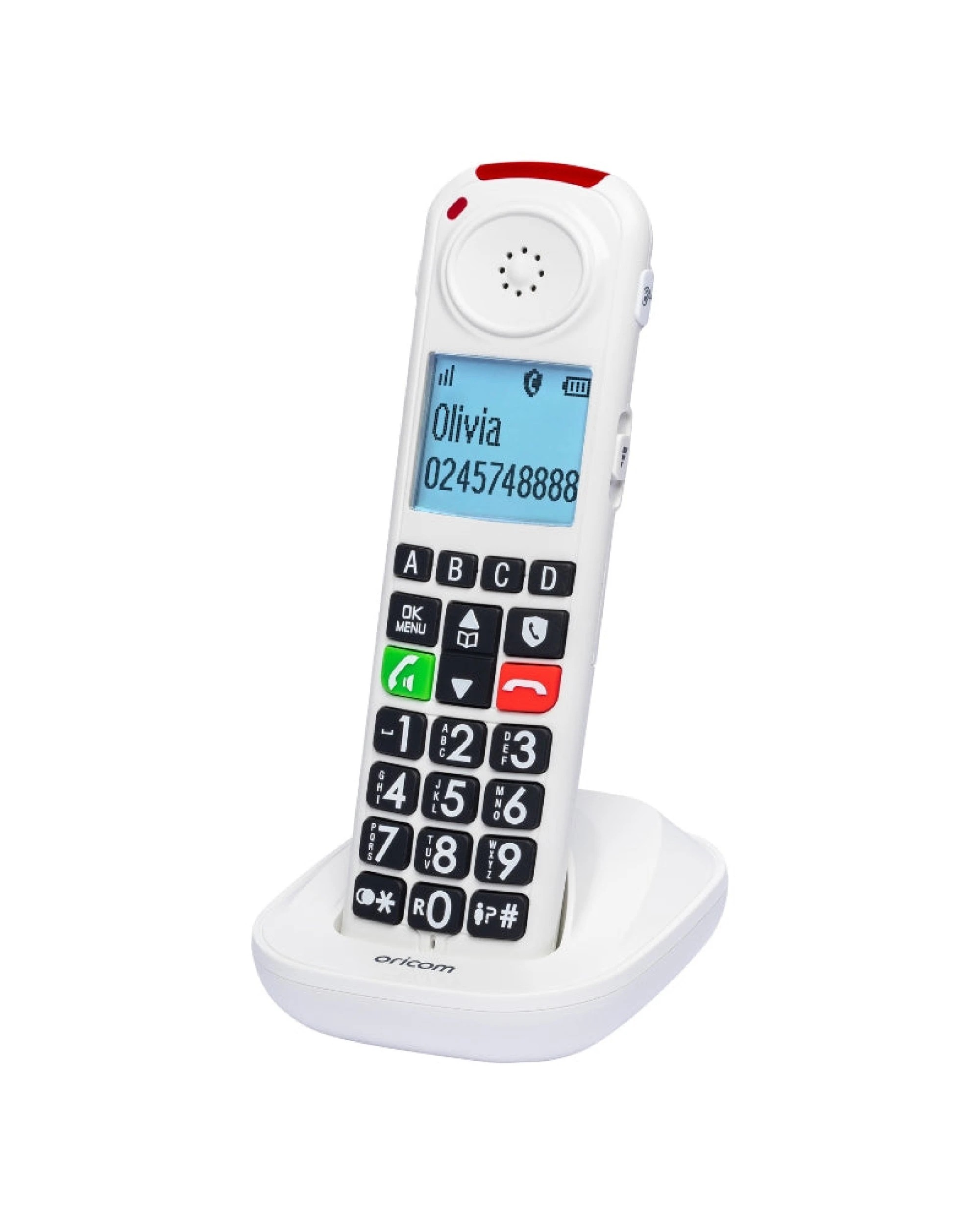 7 Oricom Care920-2 Amplified Big Button Home Phone Combo - White, 7 of 9
