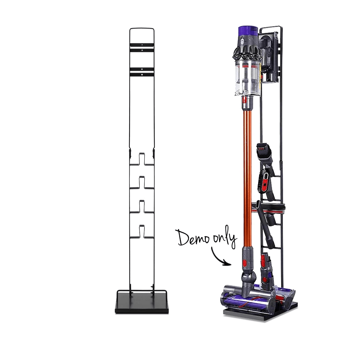 1 Artiss Freestanding Dyson Vacuum Cleaner Stand for V6 7 8 10 11 - Black, 1 of 7