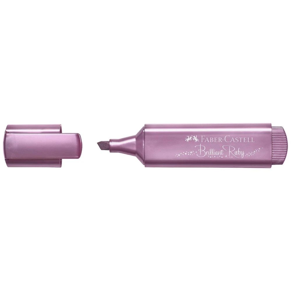 1 Faber-Castell Textliner Highlighter Metallic Brilliant Ruby, 1 of 10