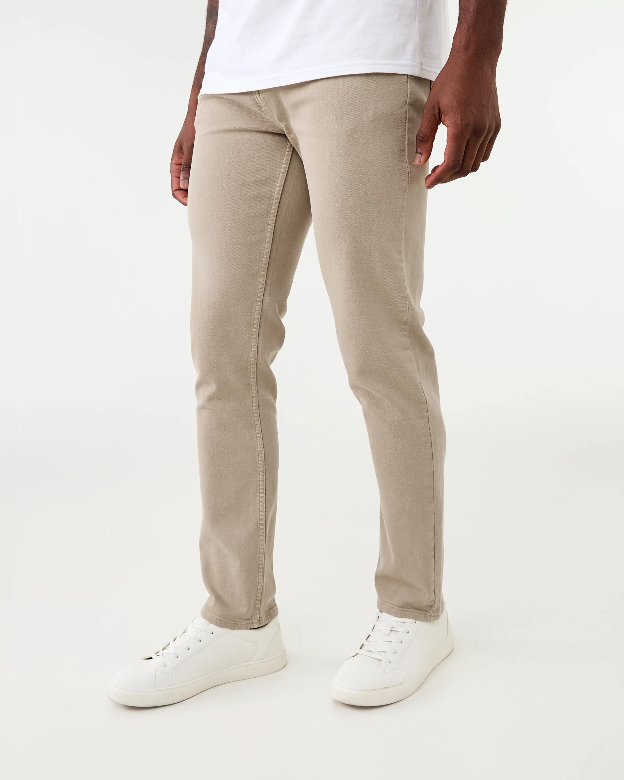 2 Slim Fit Stretch Jeans Brn Bark, 2 of 6