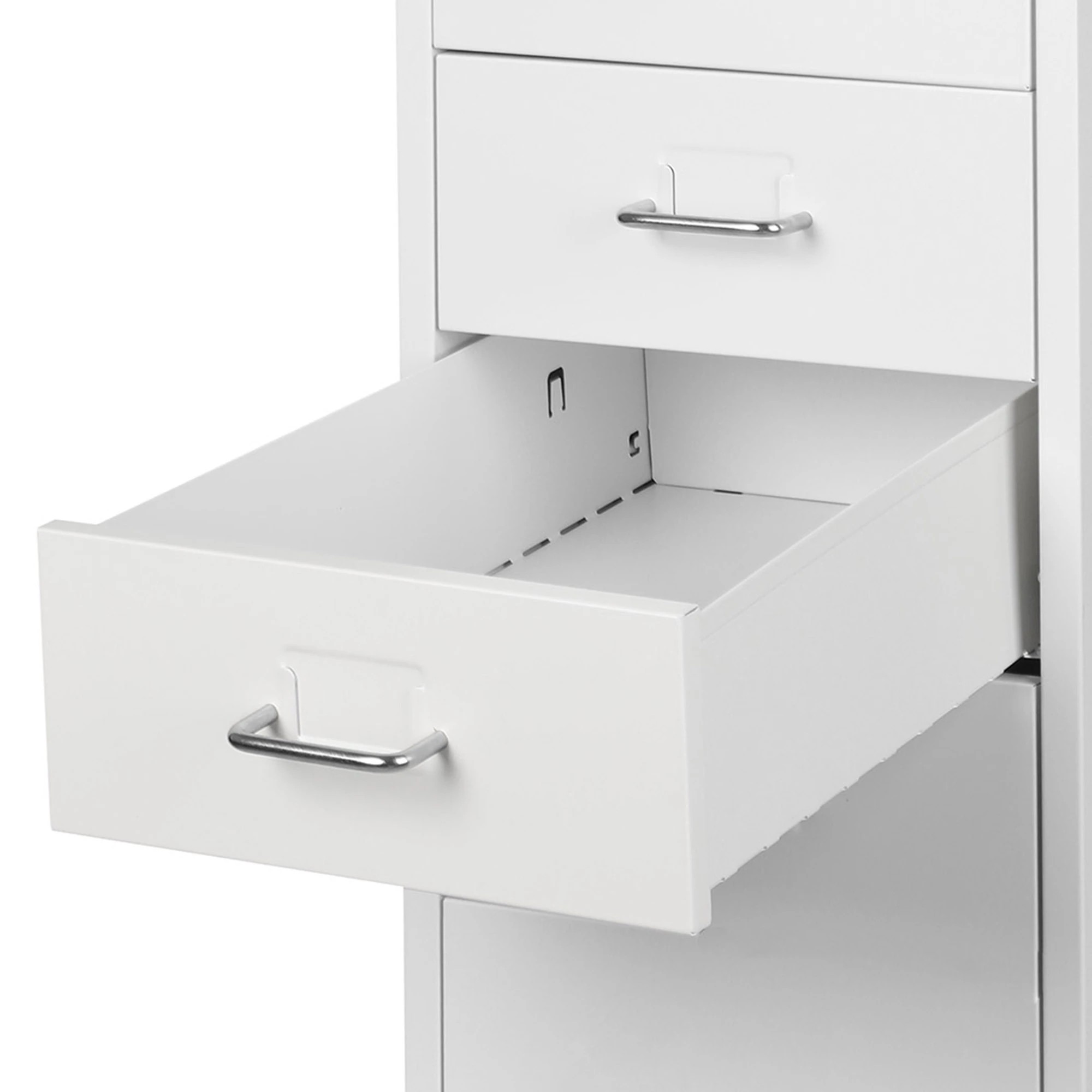 6 Levede 5 Tiers Office Drawers - White, 6 of 7