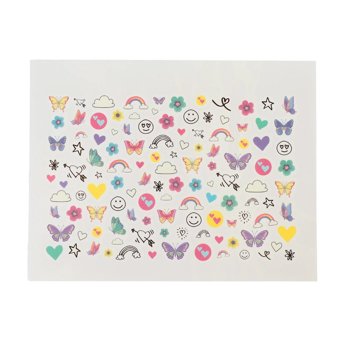 2 BYS Mini Me Body and Nail Tattoo - Butterfly, 2 of 2