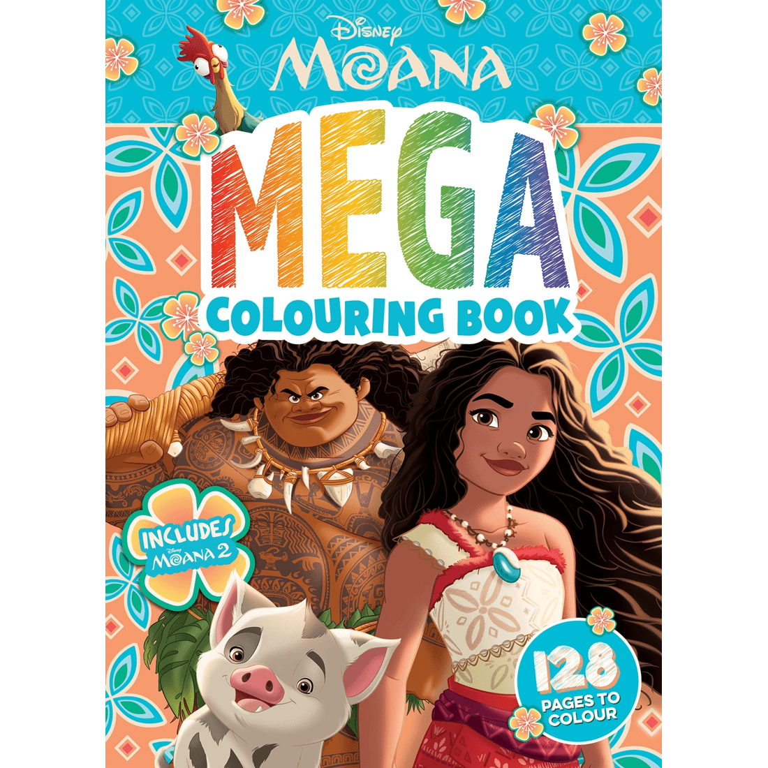 1 Disney Moana Mega Colouring Book, 1 of 1