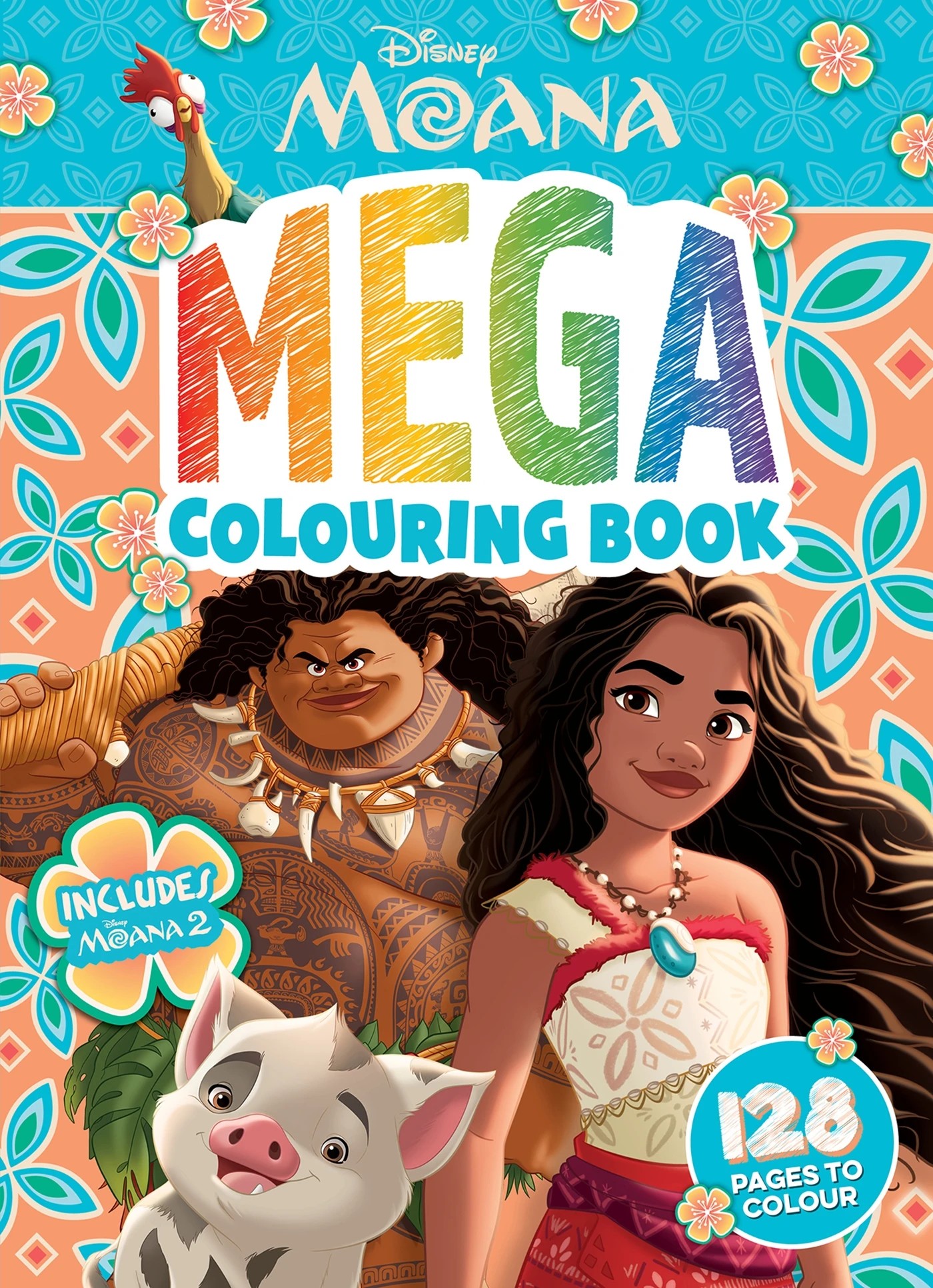 1 Disney Moana Mega Colouring Book, 1 of 1