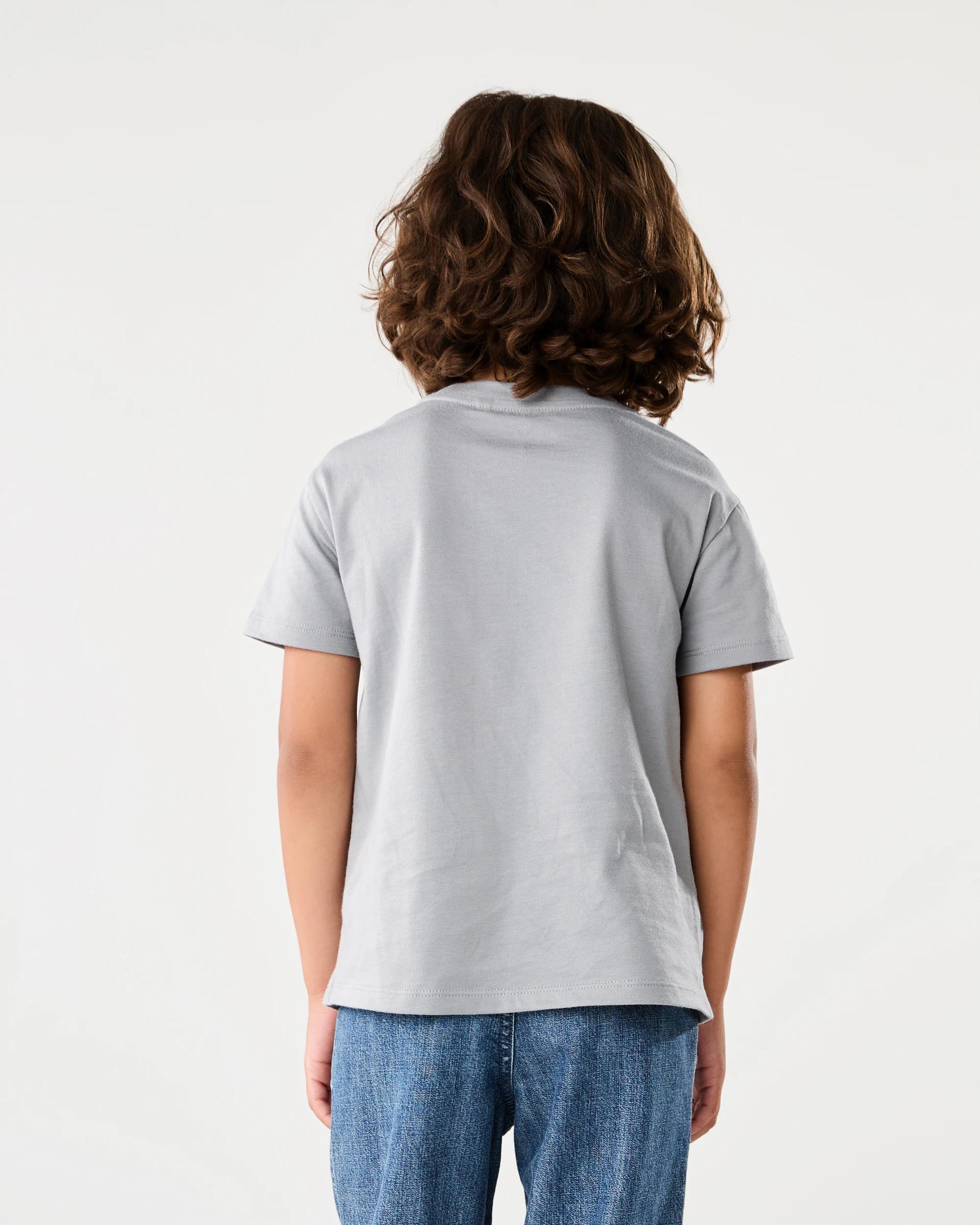 2 Chest Print T-shirt Gry Car, 2 of 6