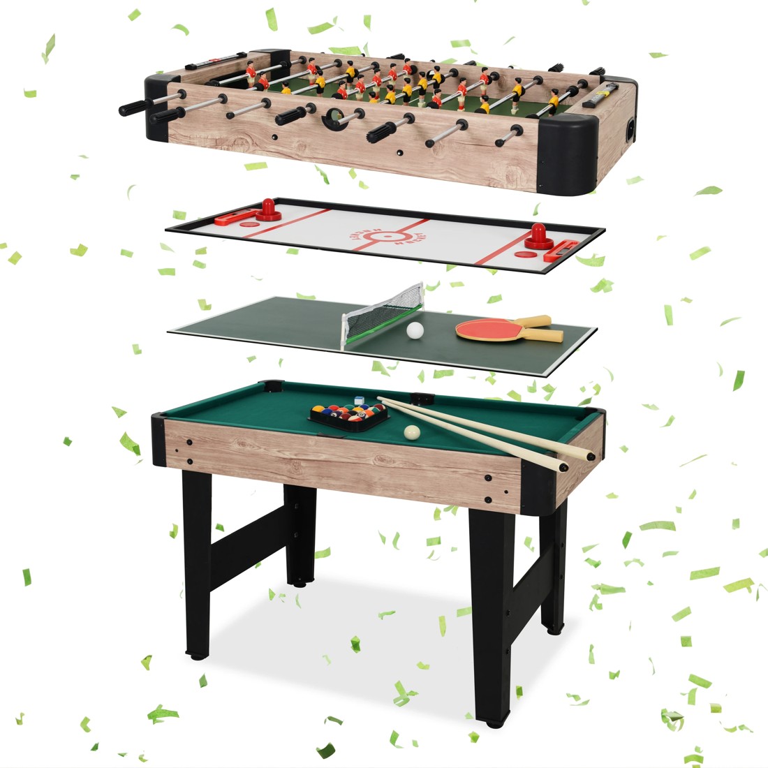 1 4-in-1 Games Table, 1 of 10