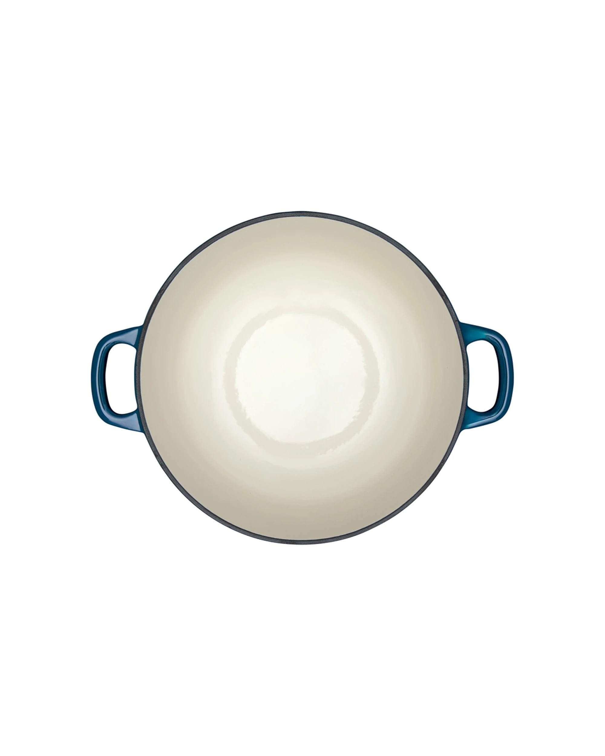 3 Maxwell & Williams Cast Iron Round Casserole 28cm 6.2l Oven Safe Cookware
 - Blue, 3 of 4