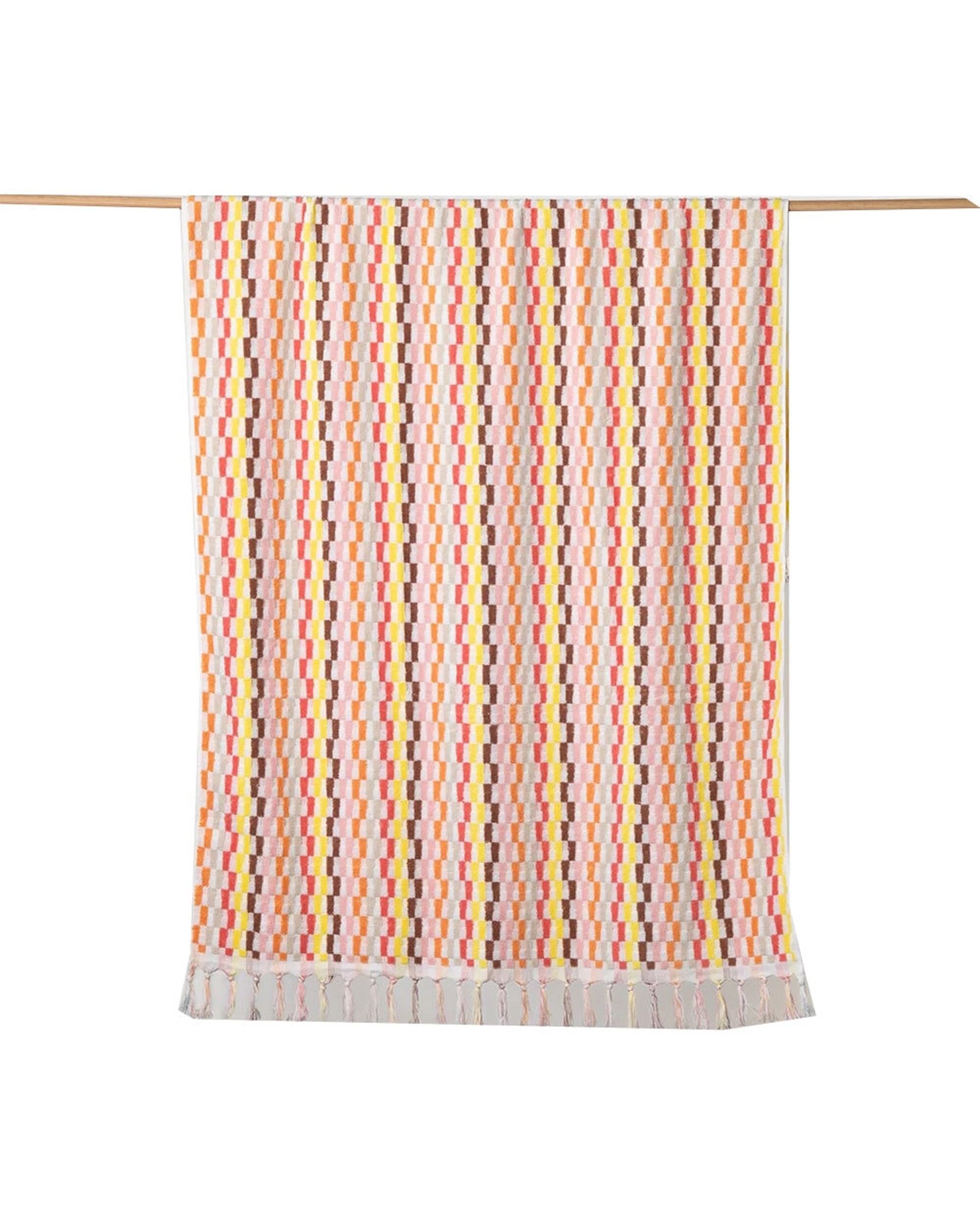 1 Canningvale Positana Grande Terry Beach Quick Drying Towel 100x180cm - Beige, 1 of 1