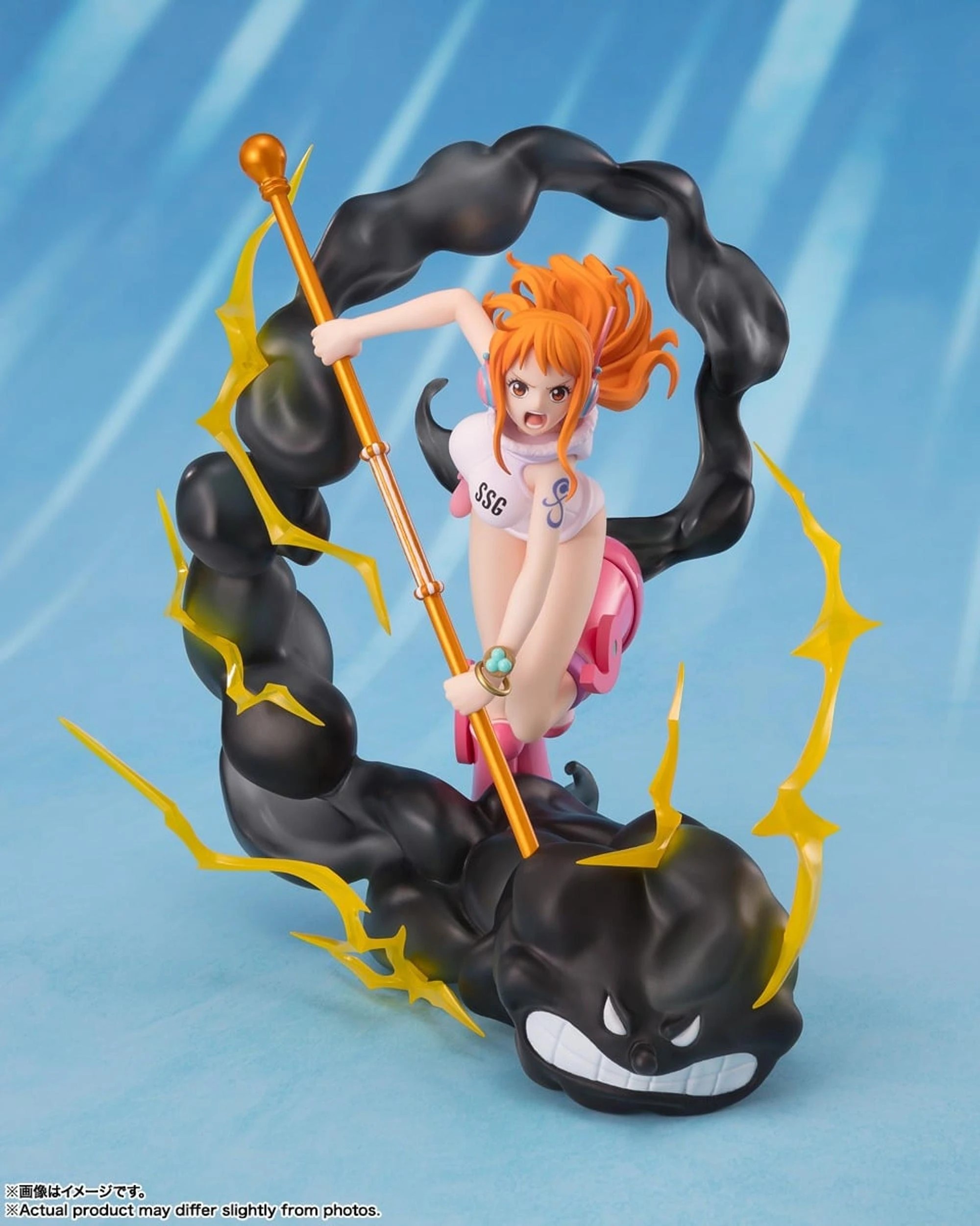 2 Figuarts Zero Extra Battle One Piece Nami Lightning Blast Figure, 2 of 7