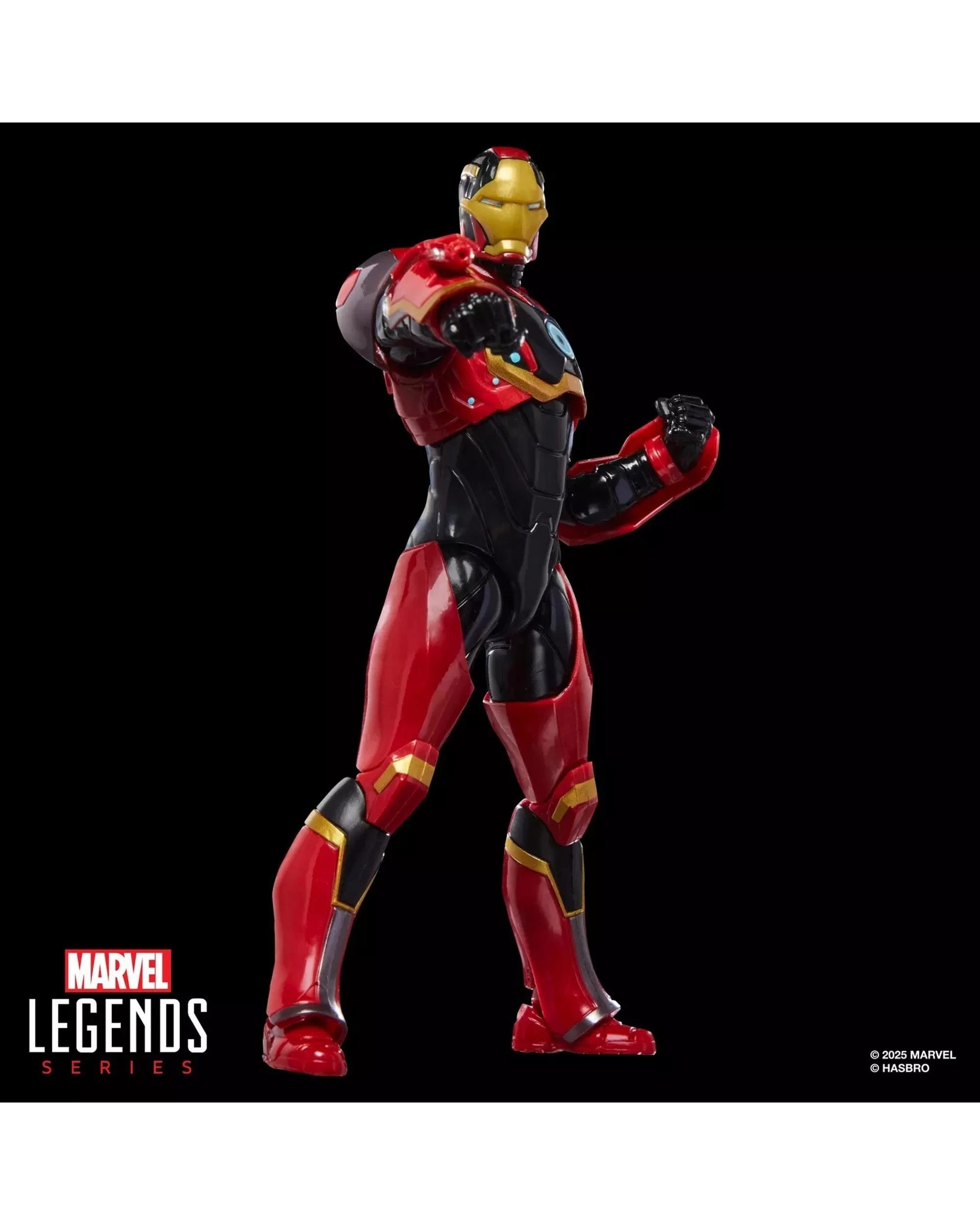 7 Hasbro Marvel Legends Series Iron Man Mark 72 Build-A-Fig Action Figure, 7 of 10