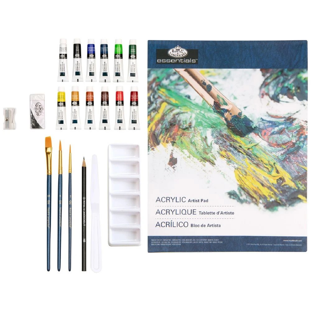 4 Royal & Langnickel Start in Arts Acrylic Art Set 31 Piece, 4 of 6