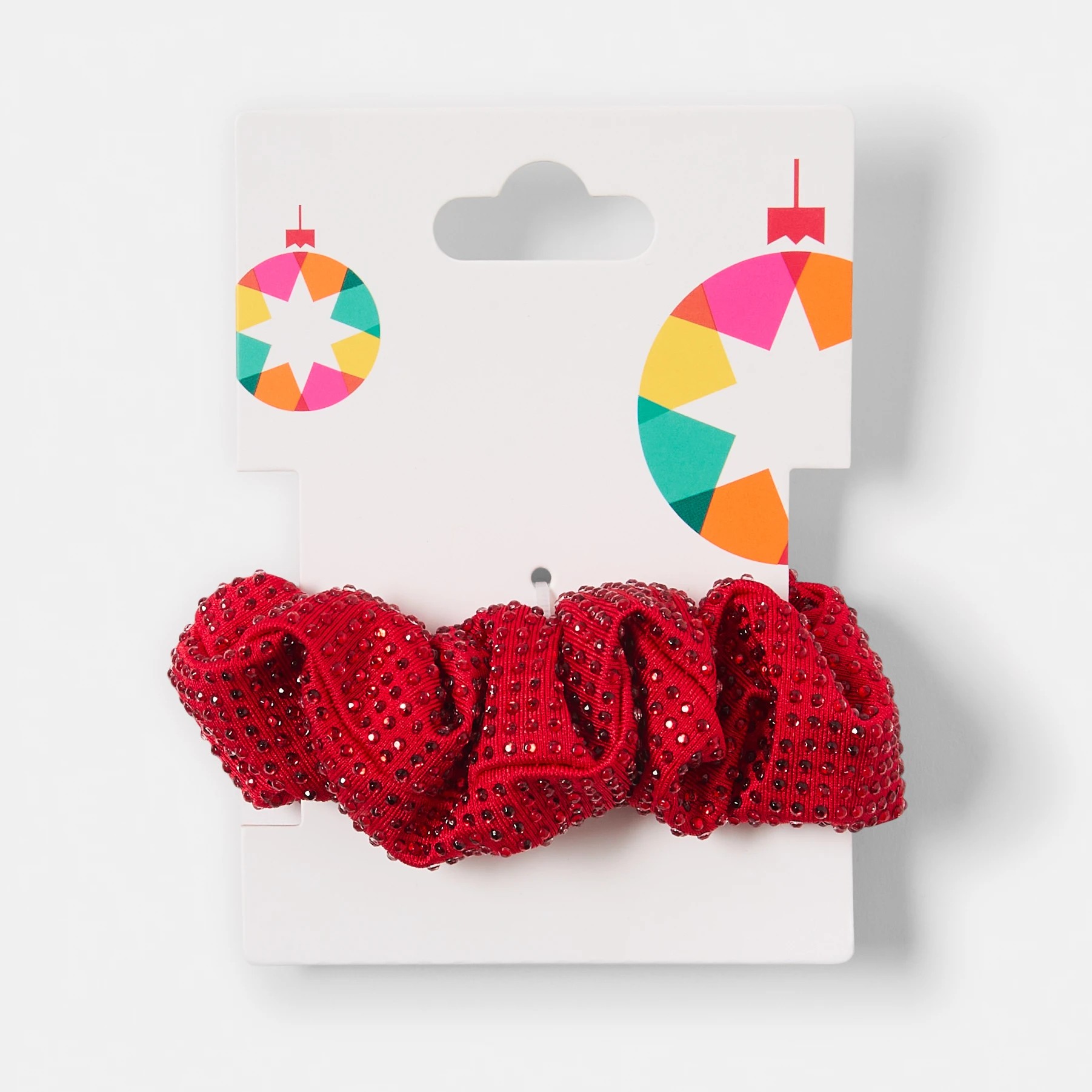3 Christmas Diamante Scrunchie, 3 of 3