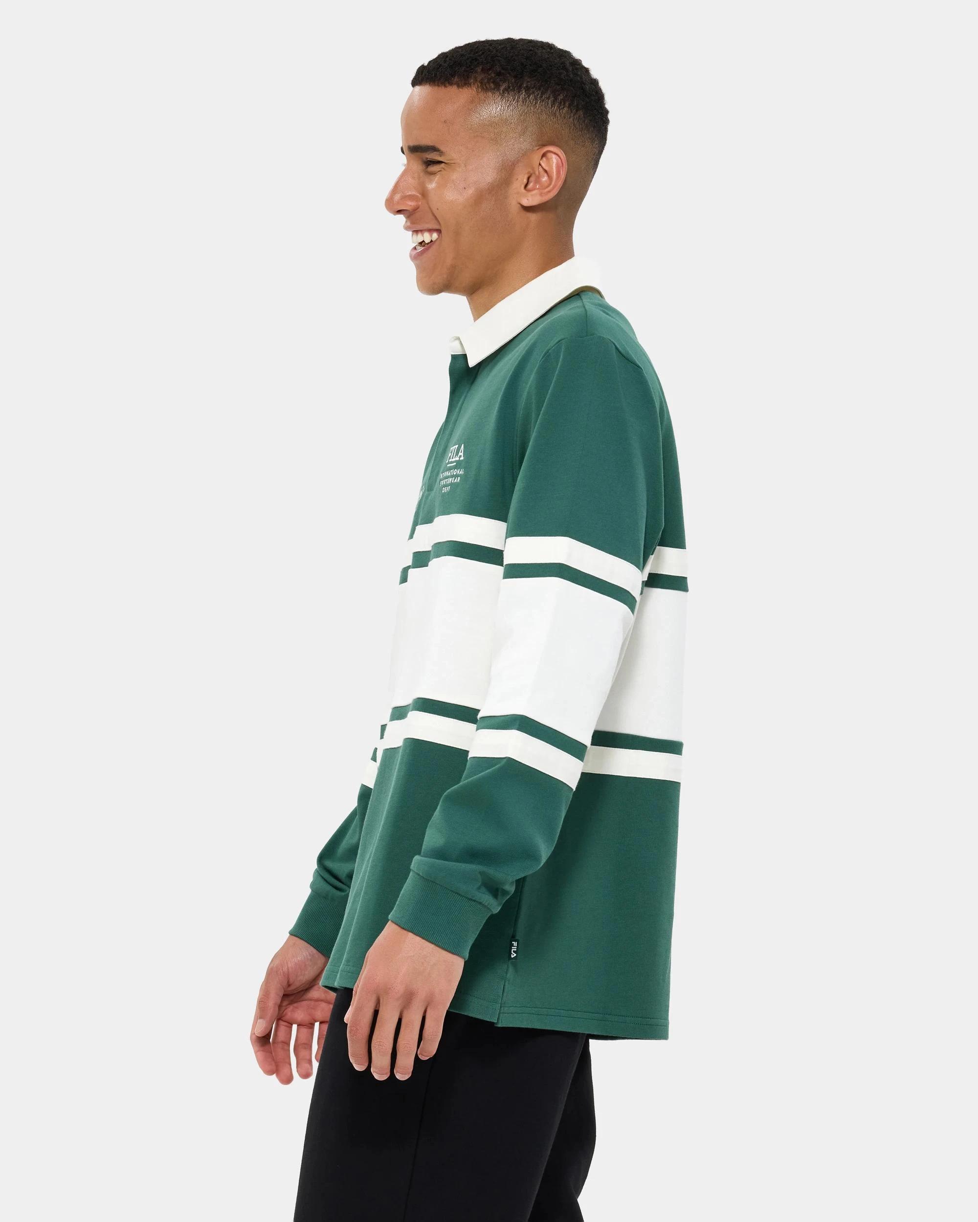 3 Fila Miles Rugby Top TREKKING GREEN, 3 of 8