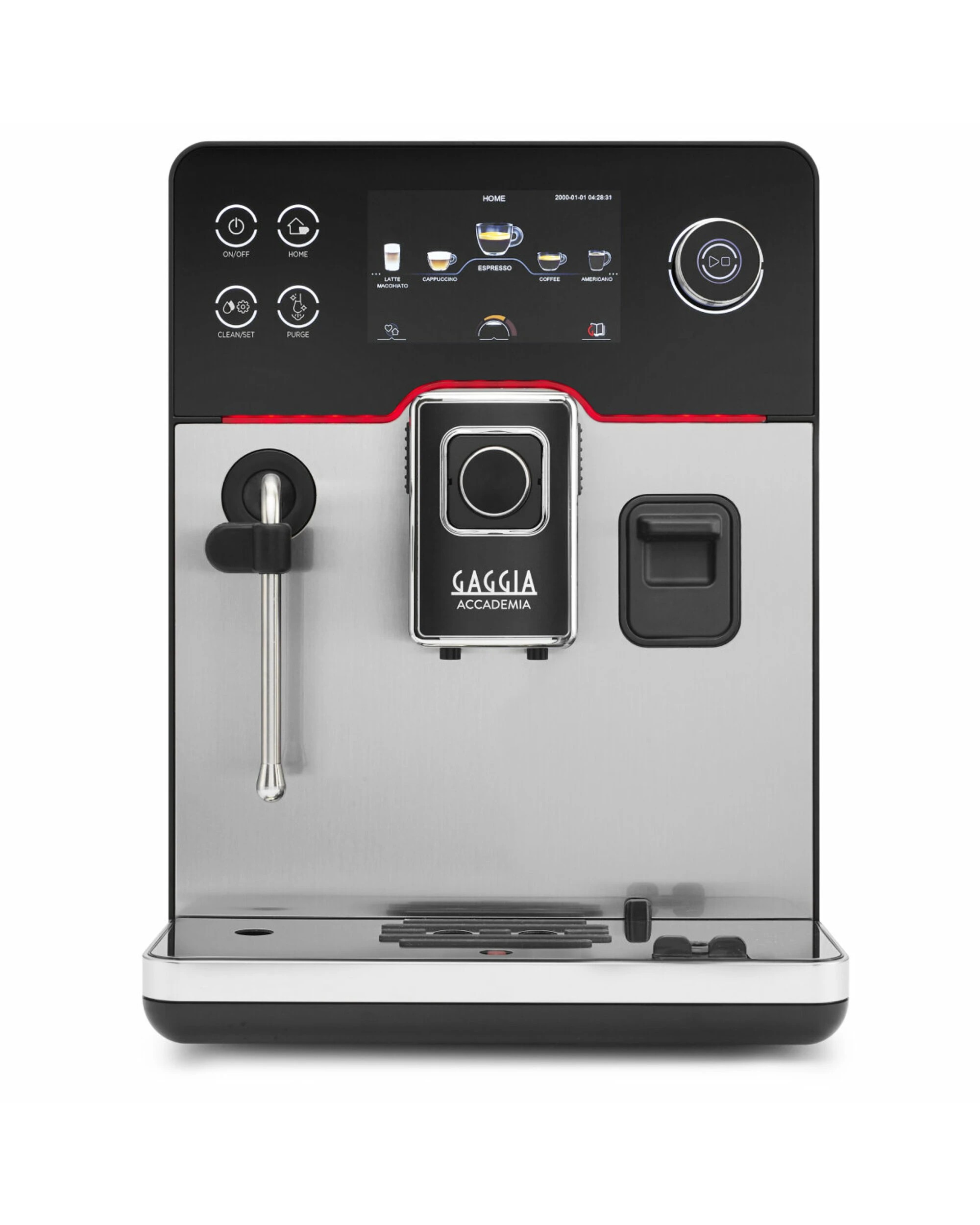 2 Gaggia Accademia Automatic Coffee Machine Stainless Steel, 2 of 5