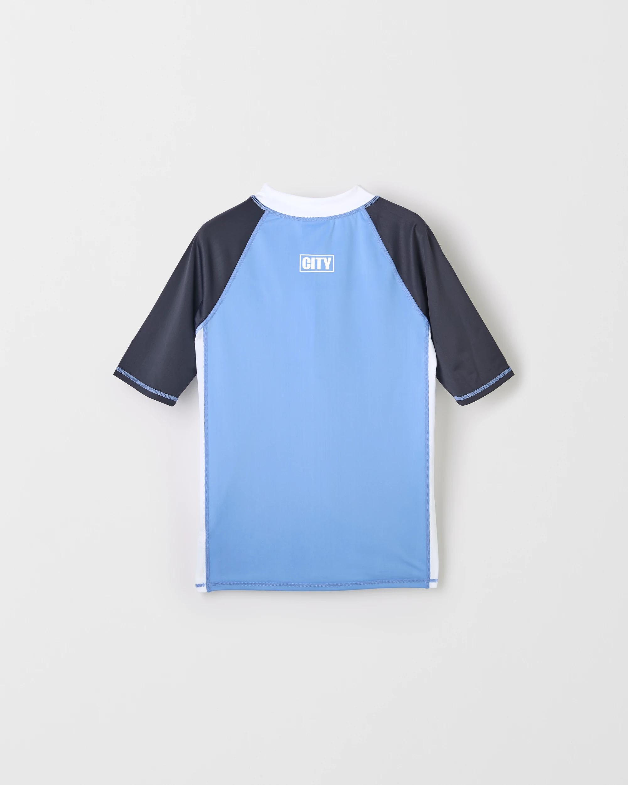 3 English Premier League  Short Sleeve Swim Rashie MANCHESTER CITY, 3 of 3