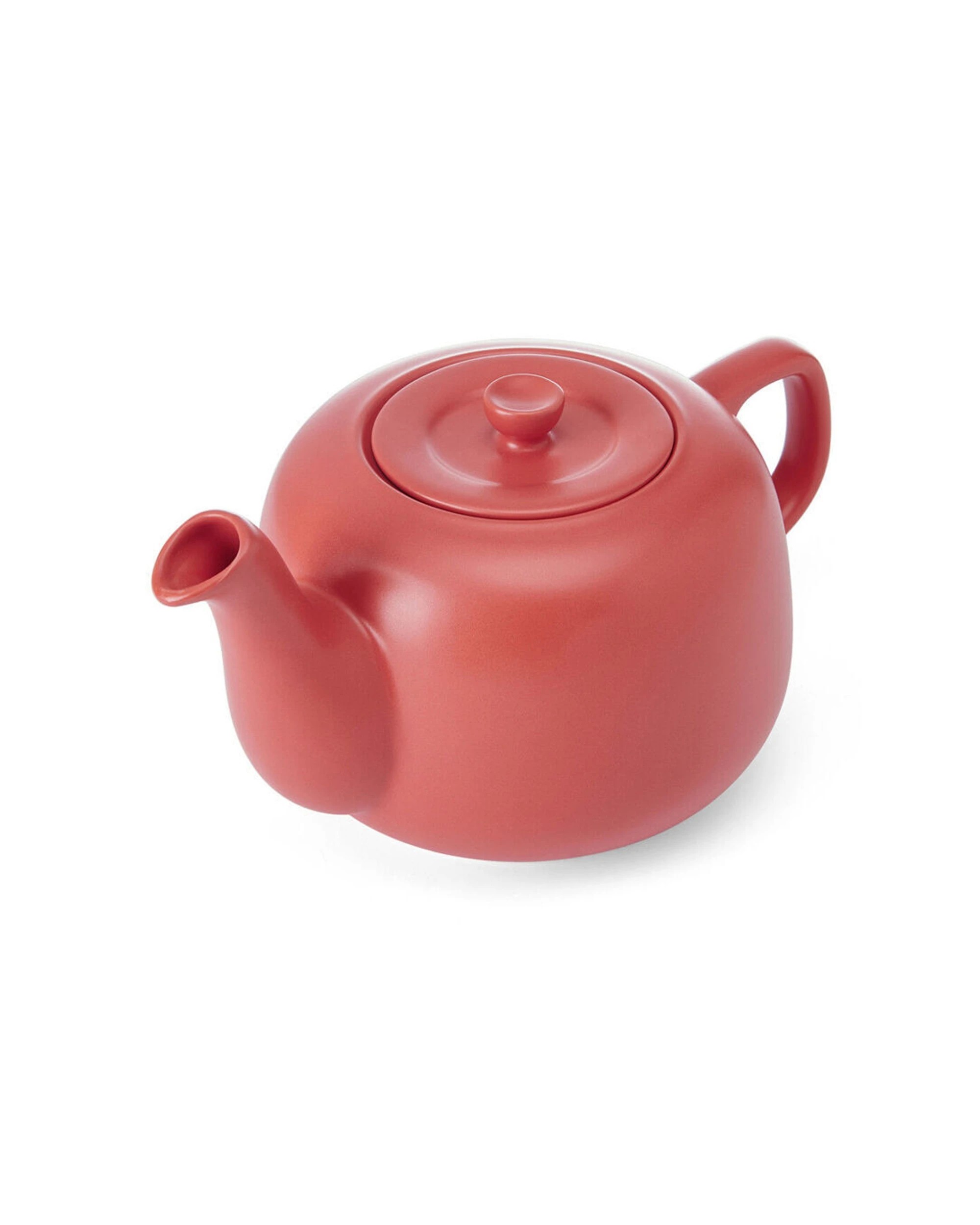 2 La Cafetiere 2PK Stoneware Classic Teapot Kettle 1.2L - Red, 2 of 7