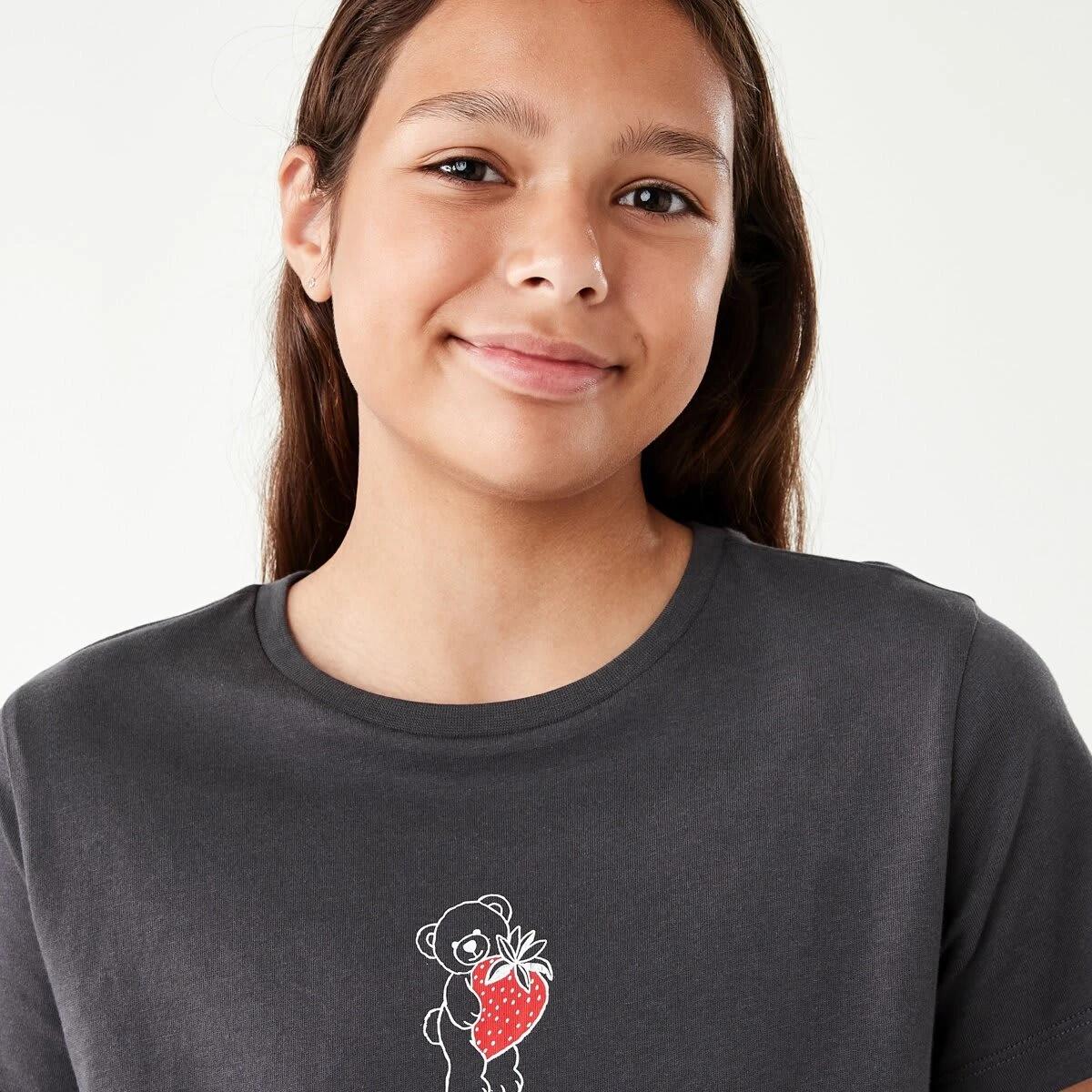 3 Short Sleeve Print T-shirt Bear, 3 of 8